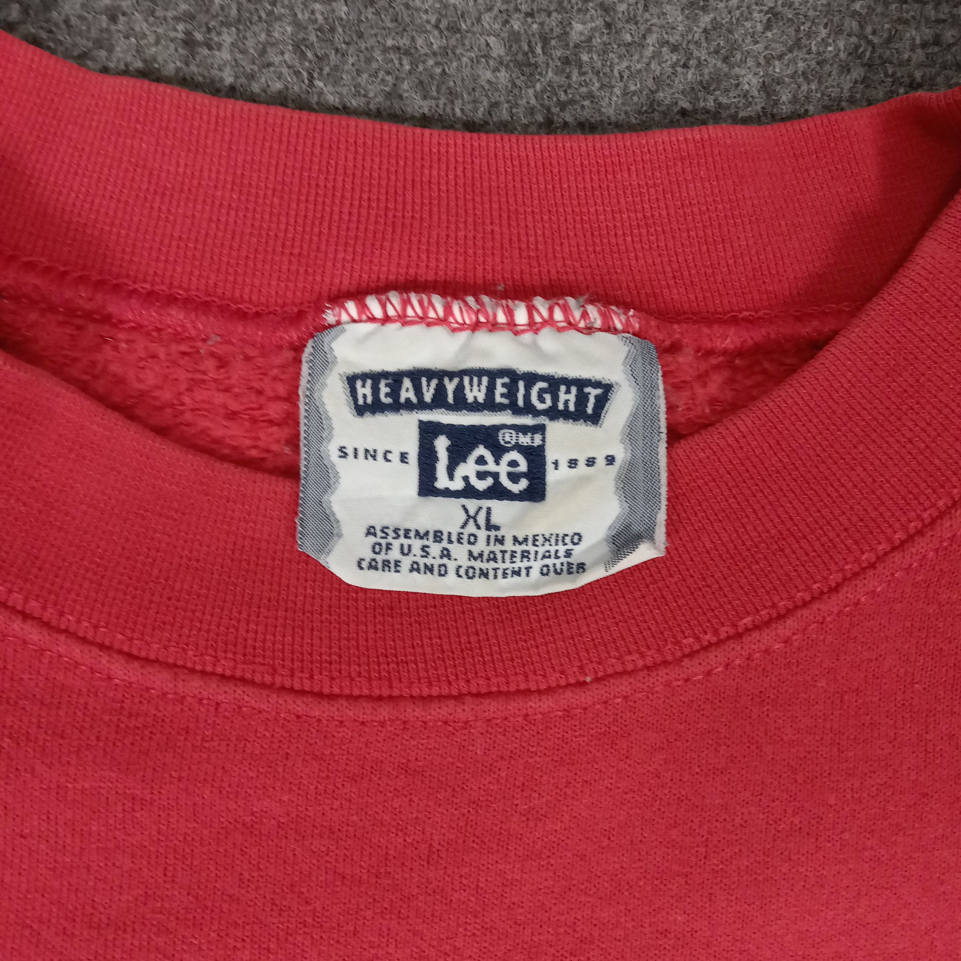 Lee × Vintage Indiana American State Baggy Style Sweatshirt Size US XXL / EU 58 / 5 - 3 Thumbnail