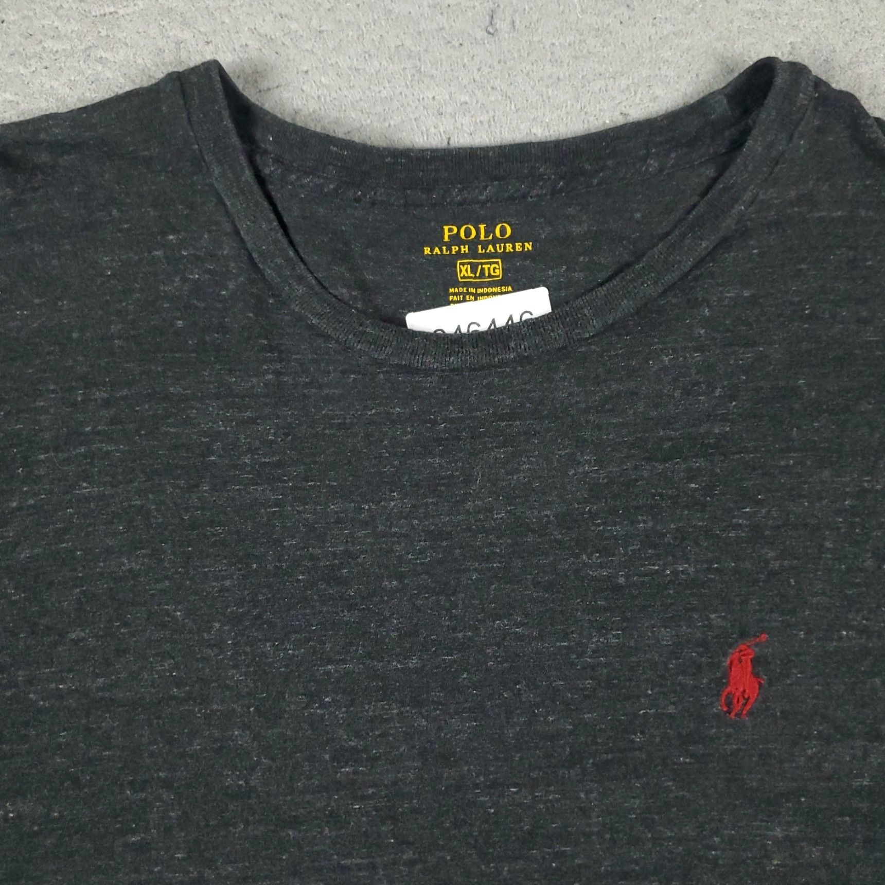 Ralph Lauren Ralph Lauren T Shirt Mens XL Gray Crew Neck Cotton Logo 90s Classic Sports American Mens XL Gray Size US XL / EU 56 / 4 - 3 Thumbnail