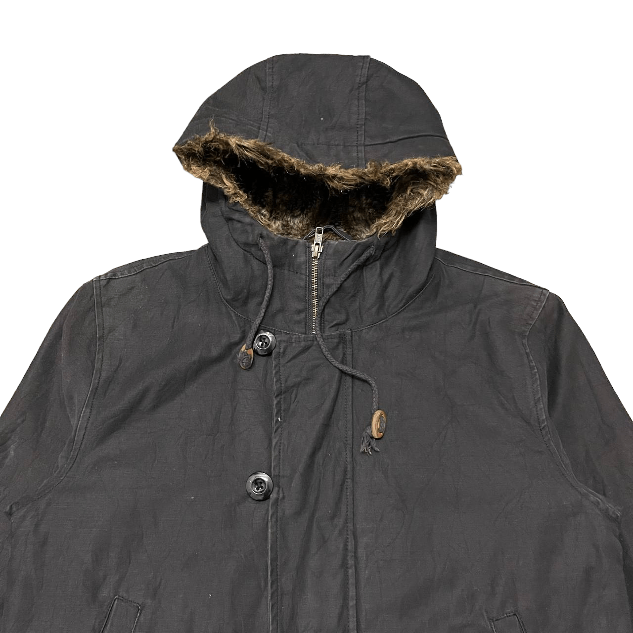 Billabong Vintage Billabong Military Style Hooded Jacket Size US L / EU 52-54 / 3 - 2 Thumbnail