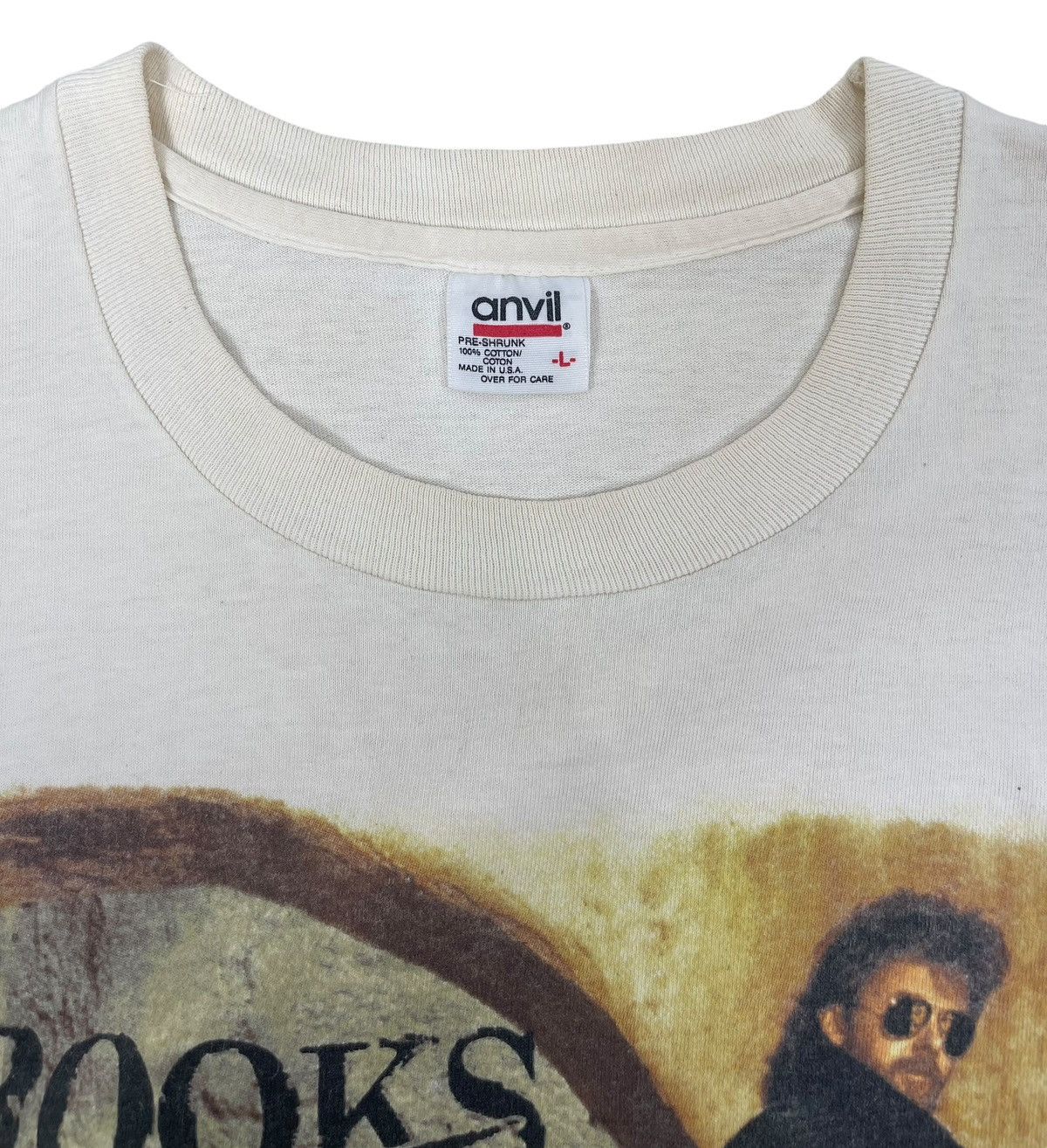 Band Tees × Vintage 90s Vintage Brooks and Dunn ‘waitin on sundown’ tee Size US L / EU 52-54 / 3 - 7 Thumbnail