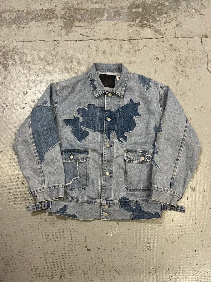 Levi's Levi’s Japan Reconstructed Denim Jacket Size US L / EU 52-54 / 3 - 2 Thumbnail