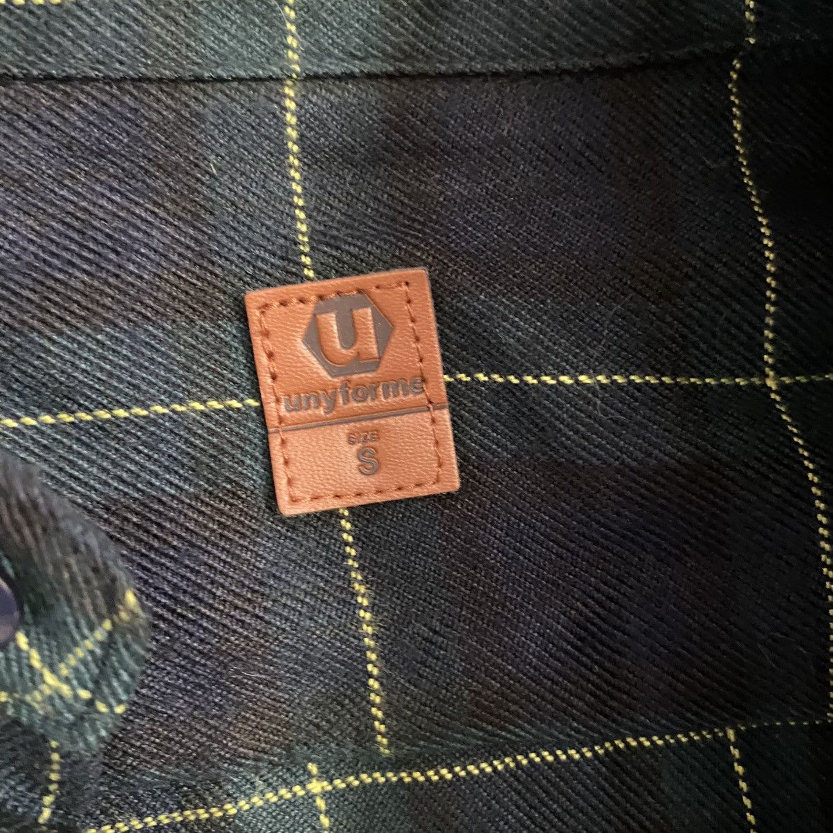 Other Navy & Green Multicolor Plaid Button up Size S Size US S / EU 44-46 / 1 - 3 Thumbnail