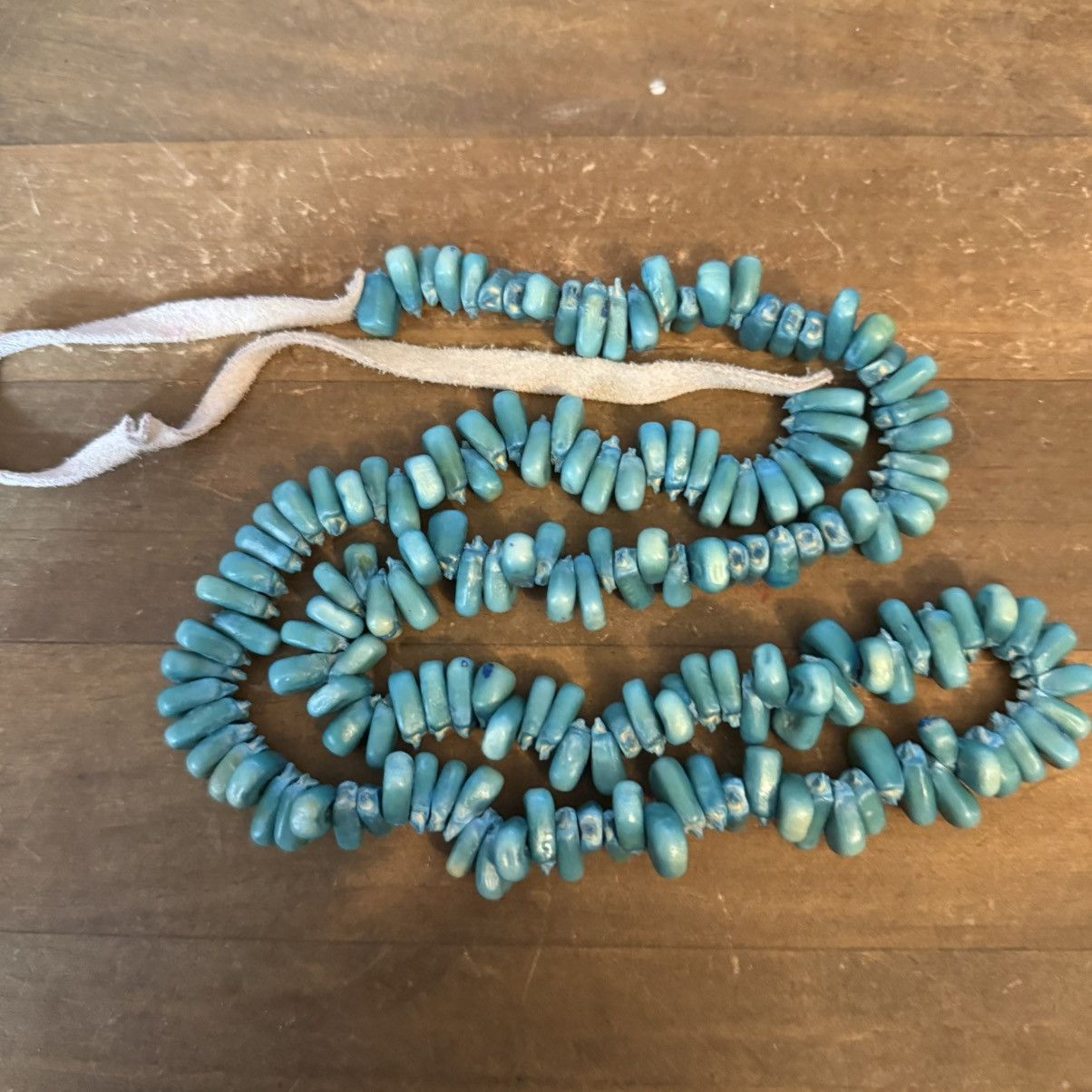 Vintage Vintage turquoise Mexican corn kernel necklace Size ONE SIZE - 2 Thumbnail