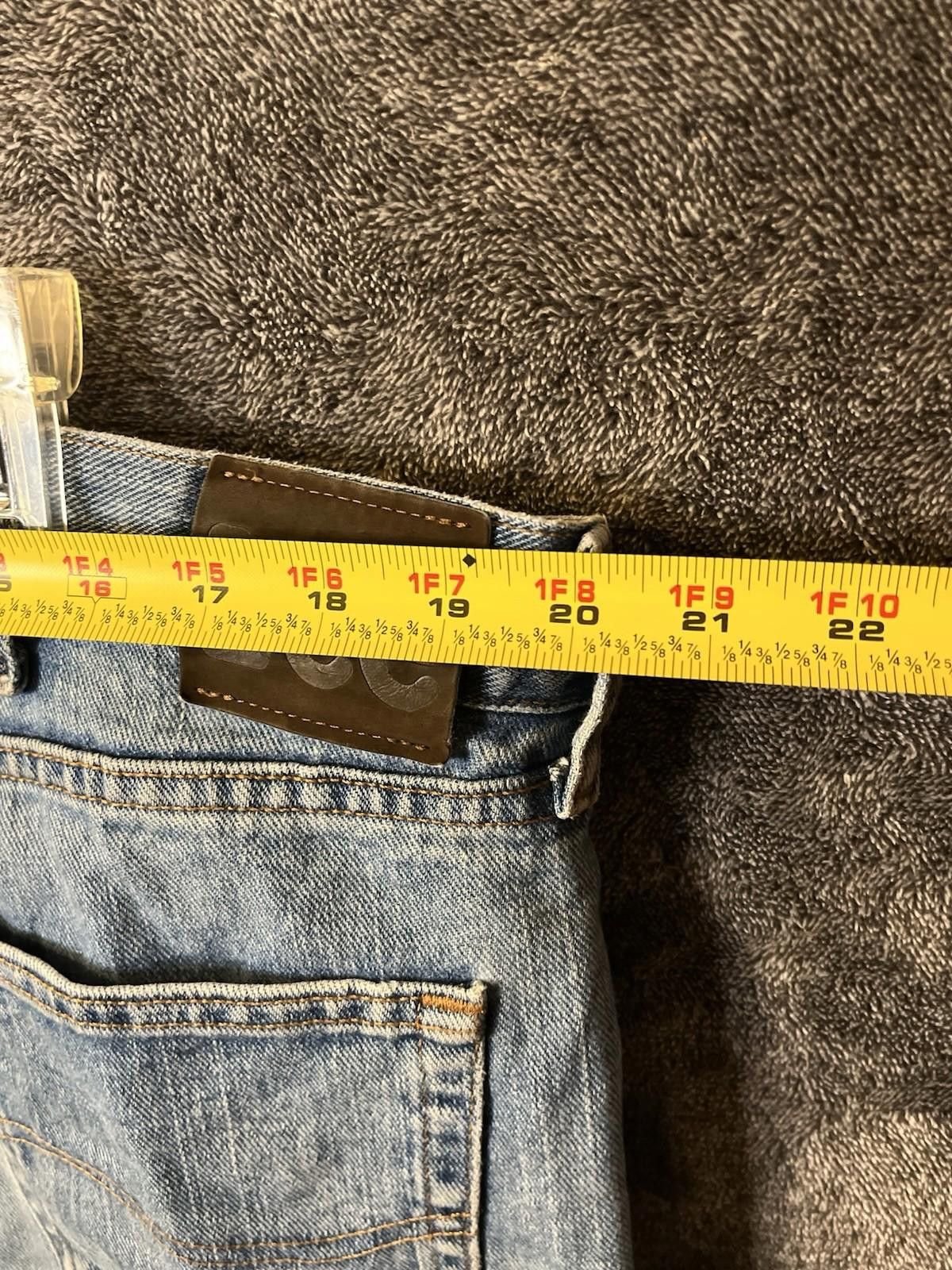 Lee Lee Regular Fit Straight Jeans Mens 40x32 Light Wash Mexico Size US 40 / EU 56 - 6 Thumbnail