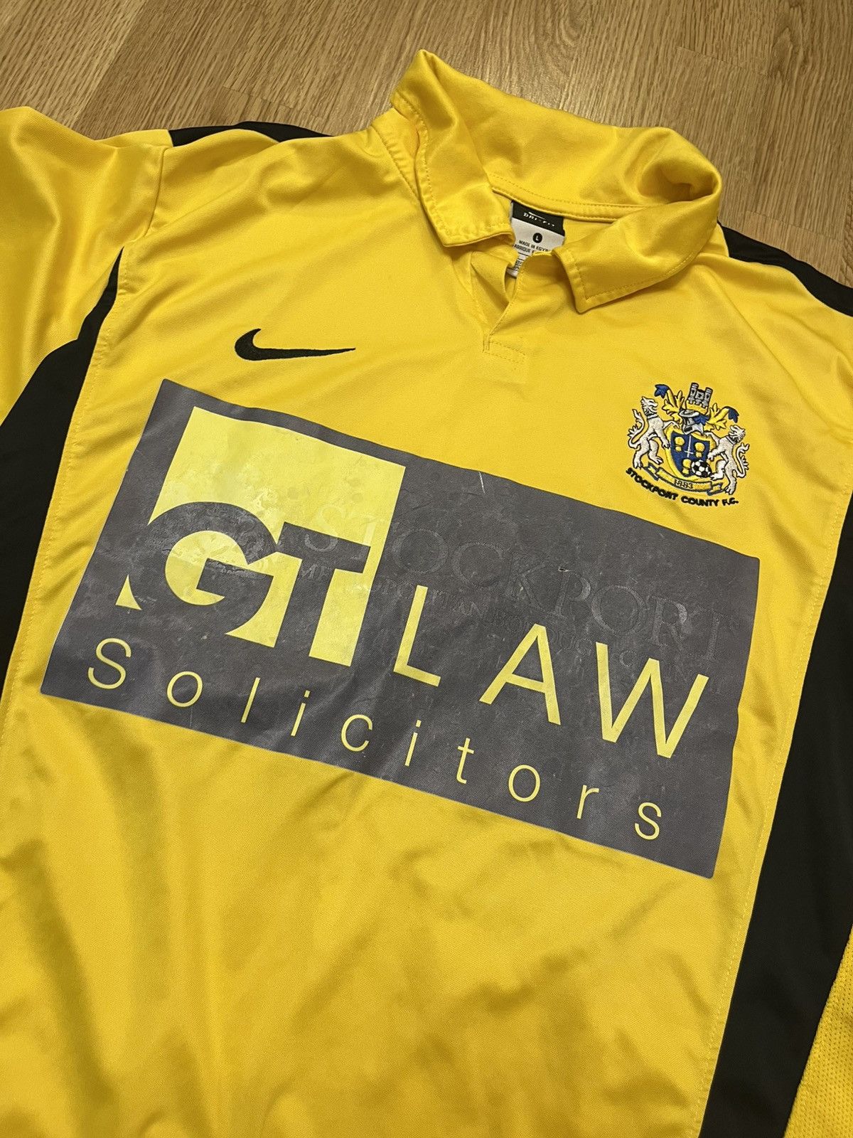 Nike Stockport County Match Worn Player Issue Shirt Jersey Nike L Size US L / EU 52-54 / 3 - 2 Thumbnail