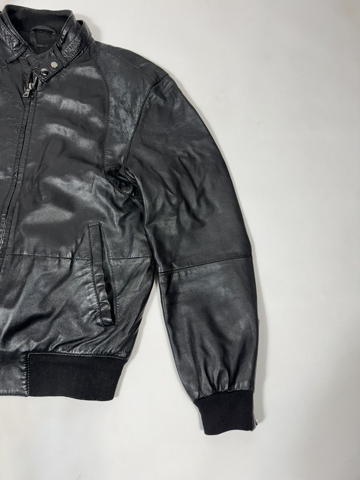 Vintage Vintage Paul Kehl Leather Motorcycle Biker Jacket Size US M / EU 48-50 / 2 - 7 Thumbnail