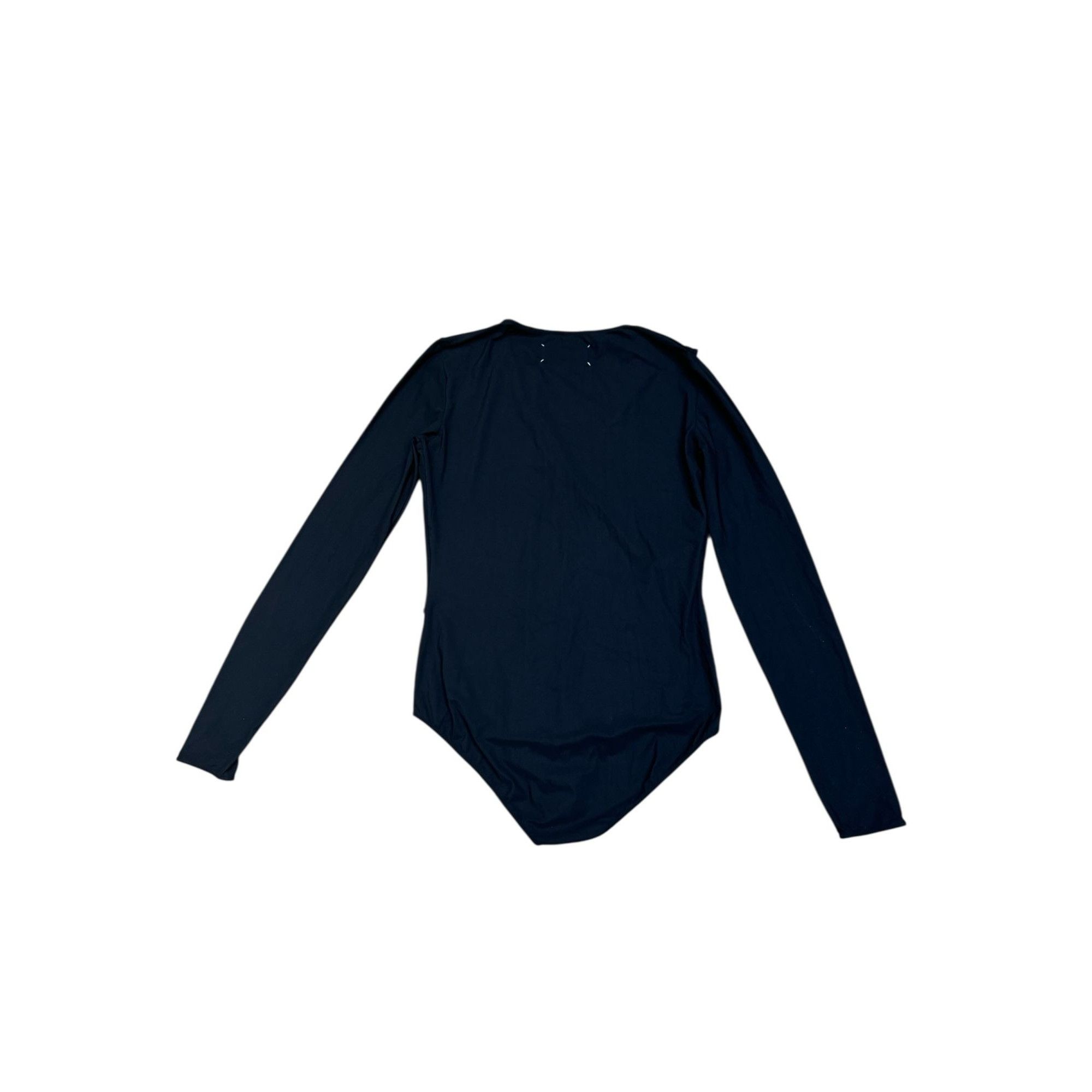 Maison Margiela 2016 Black 4-Stitches Convertible Bodysuit Size L / US 10 / IT 46 - 4 Thumbnail