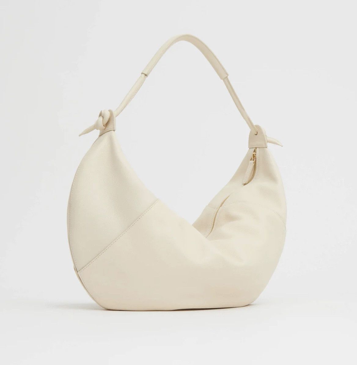 Mansur Gavriel Fortuna Hobo Shoulder Bag in Jasmine Size ONE SIZE - 3 Thumbnail