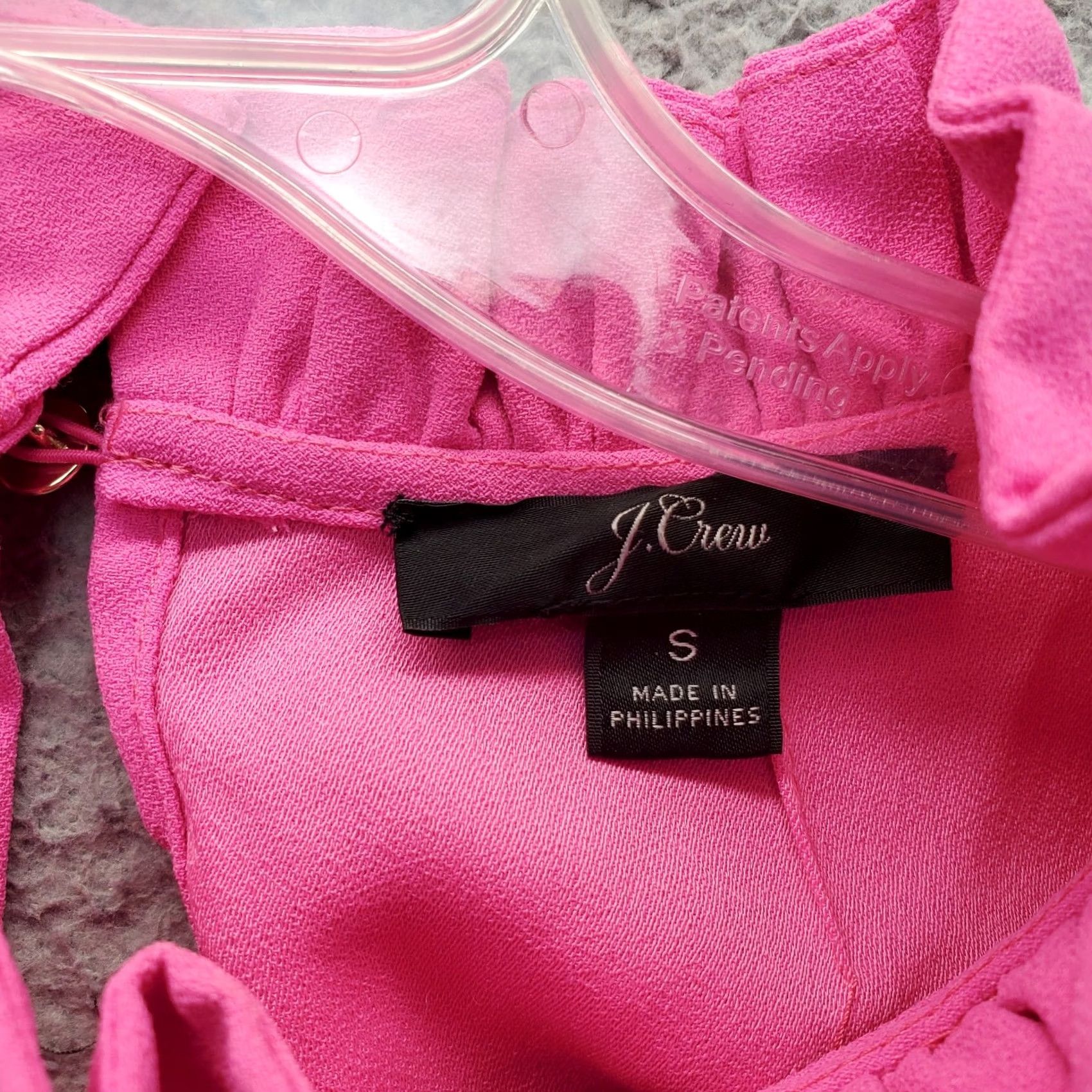 J.Crew J.CREW Blouse Top Womens Size S Pink Lightweight Balloon Sleeve Mock Neck Blouse Size S / US 4 / IT 40 - 7 Thumbnail