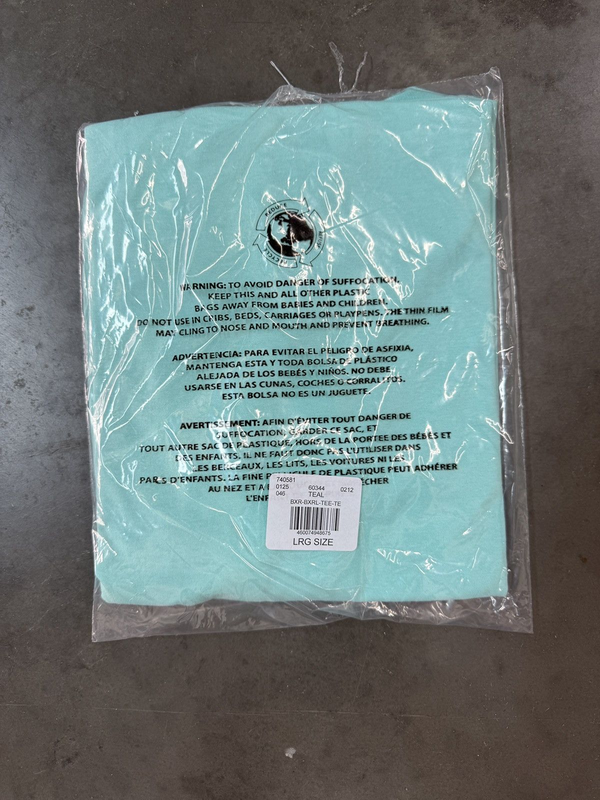 Born X Raised BORN X RAISED ON THE TURF BXR LA TEE TEAL Size L Size US L / EU 52-54 / 3 - 3 Thumbnail