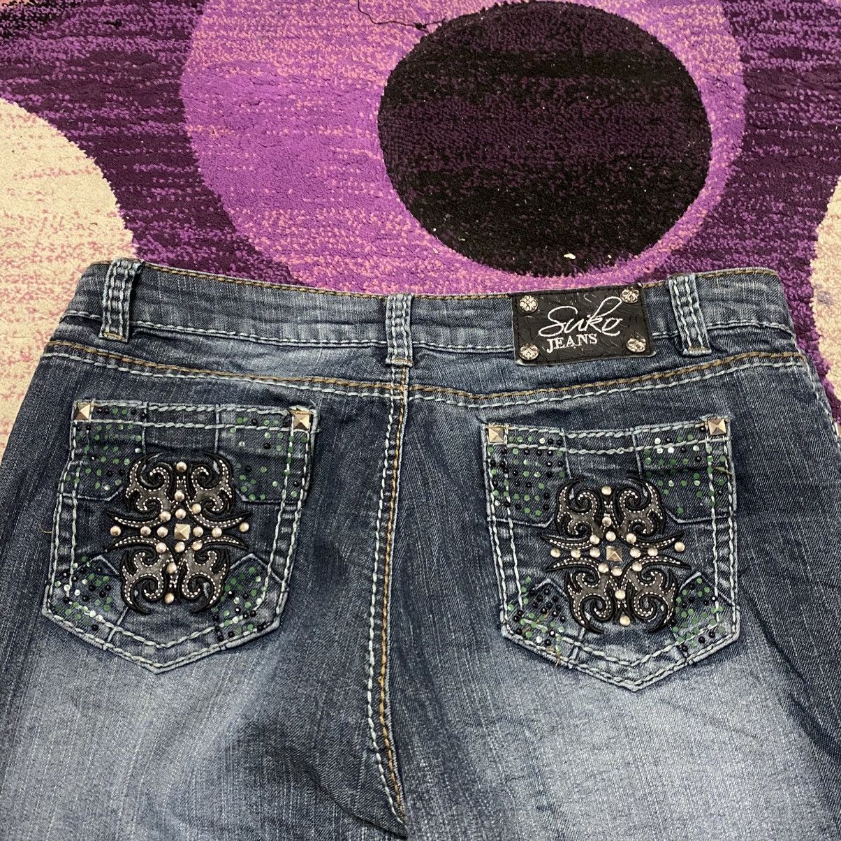 Japanese Brand Vintage Y2K Suko Jeans Archive Style Denim Jeans Size 34" / US 12 / IT 48 - 8 Thumbnail