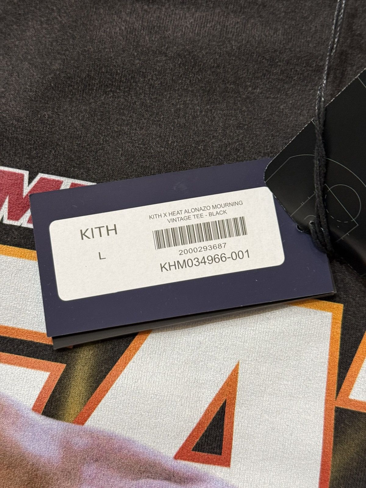 Kith × NBA KITH NBA All-Star Miami Heat Alonzo Mourning Vintage Tee L Size US L / EU 52-54 / 3 - 6 Thumbnail