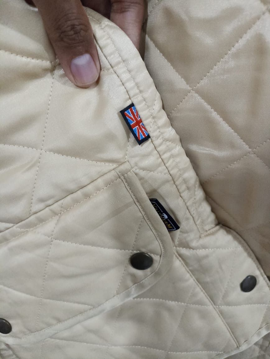 Belstaff Vintage Belstaff Gold Jacket Valtherm Quilted Liner Jacket Size US L / EU 52-54 / 3 - 6 Thumbnail