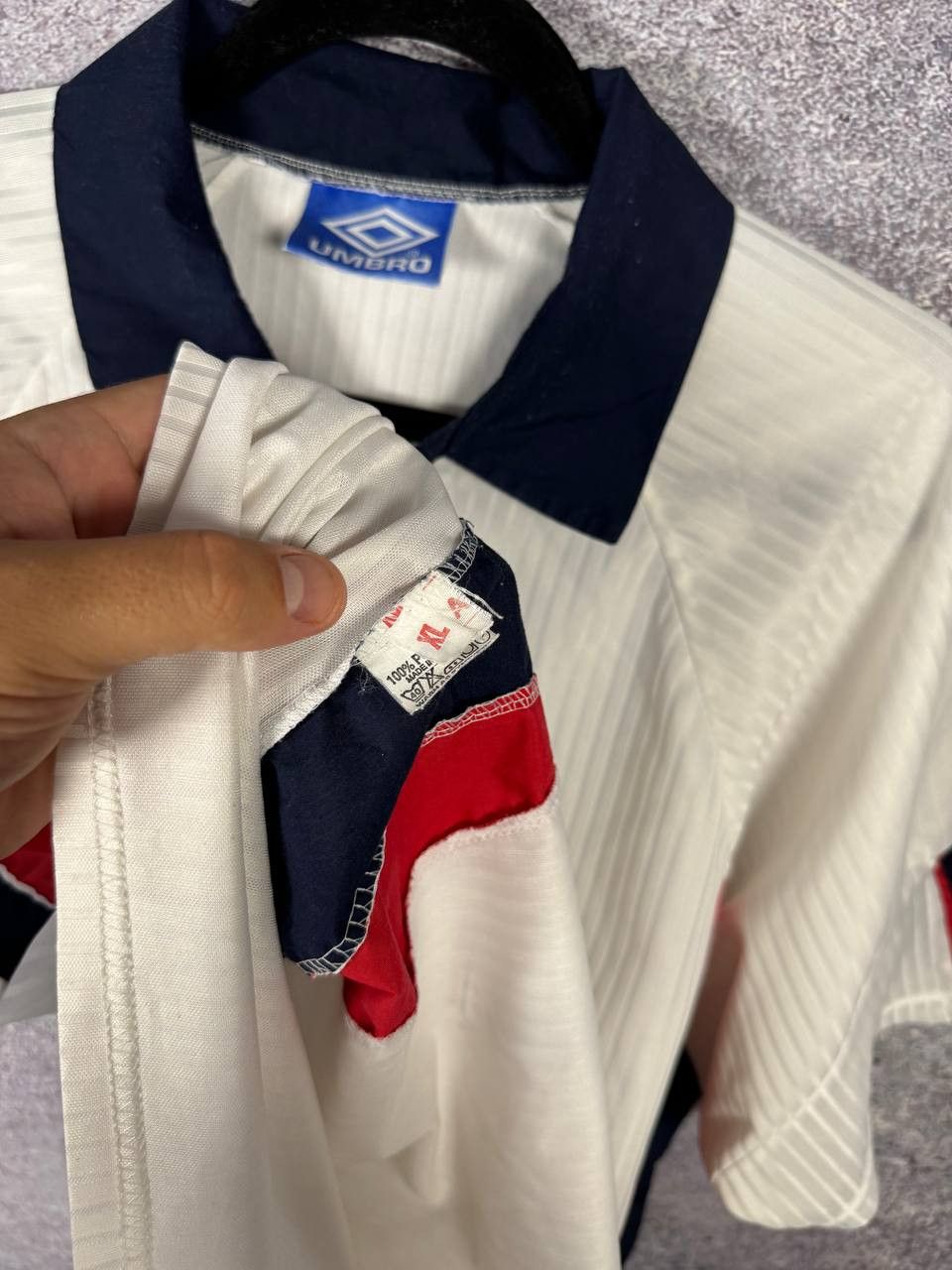Vintage 90's England National Team 1998 Fan Soccer Jersey XL Size US XL / EU 56 / 4 - 10 Thumbnail