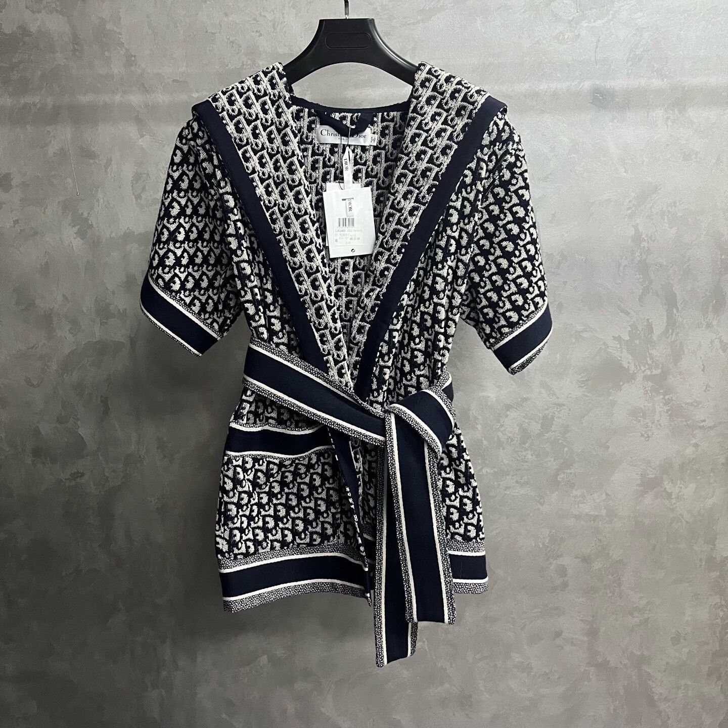 Dior Dior Retro Printed Blue Jacket XS Women Size XS / US 0-2 / IT 36-38 - 1 Thumbnail