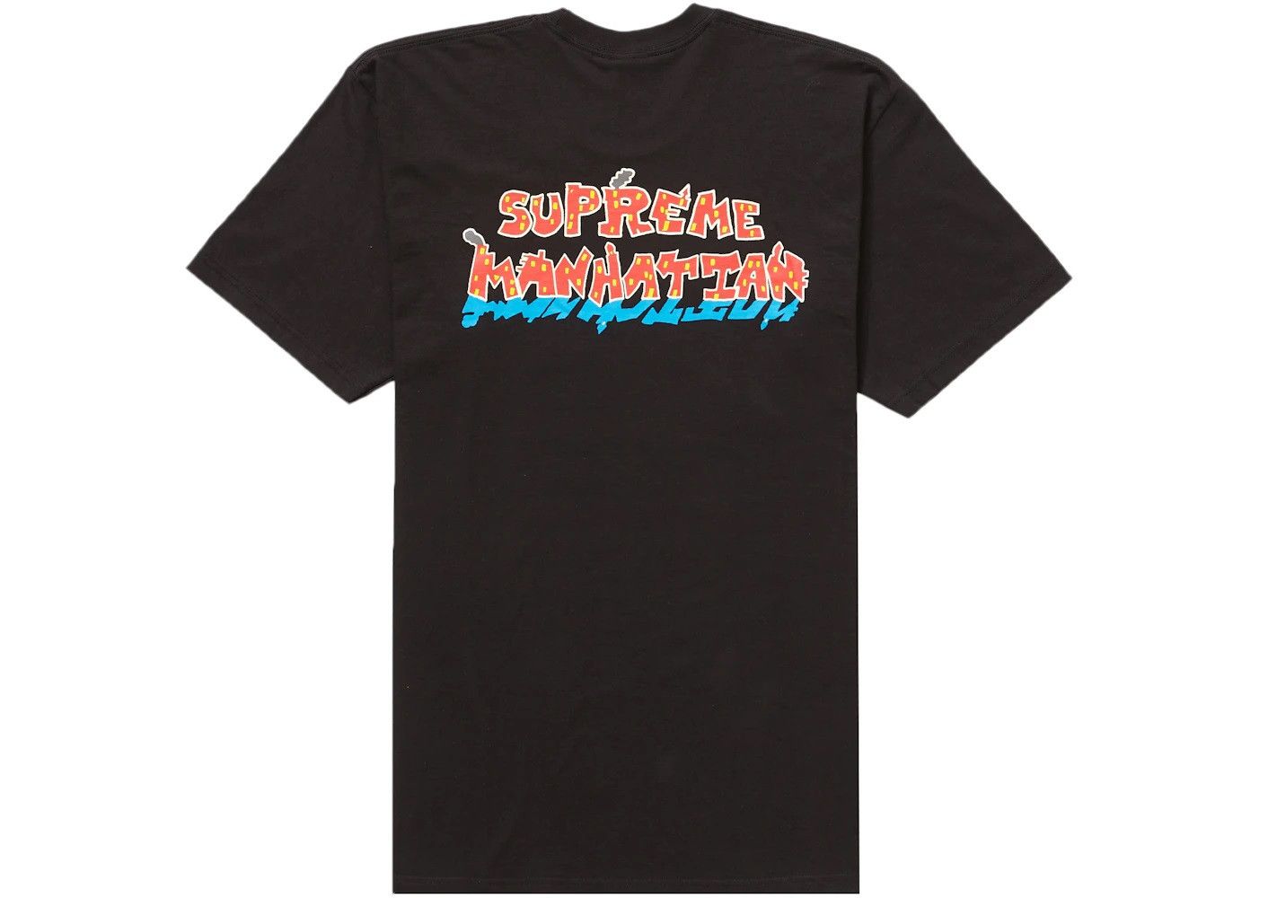 Supreme Supreme Manhattan tee - Medium Size US M / EU 48-50 / 2 - 2 Thumbnail