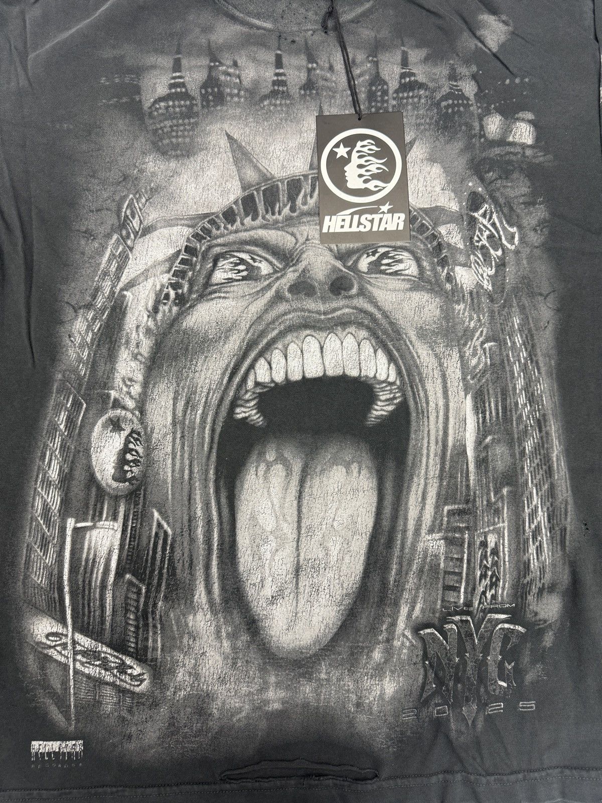 HELLSTAR Hellstar Liberty Long Sleeve T-shirt Size US XXL / EU 58 / 5 - 2 Thumbnail