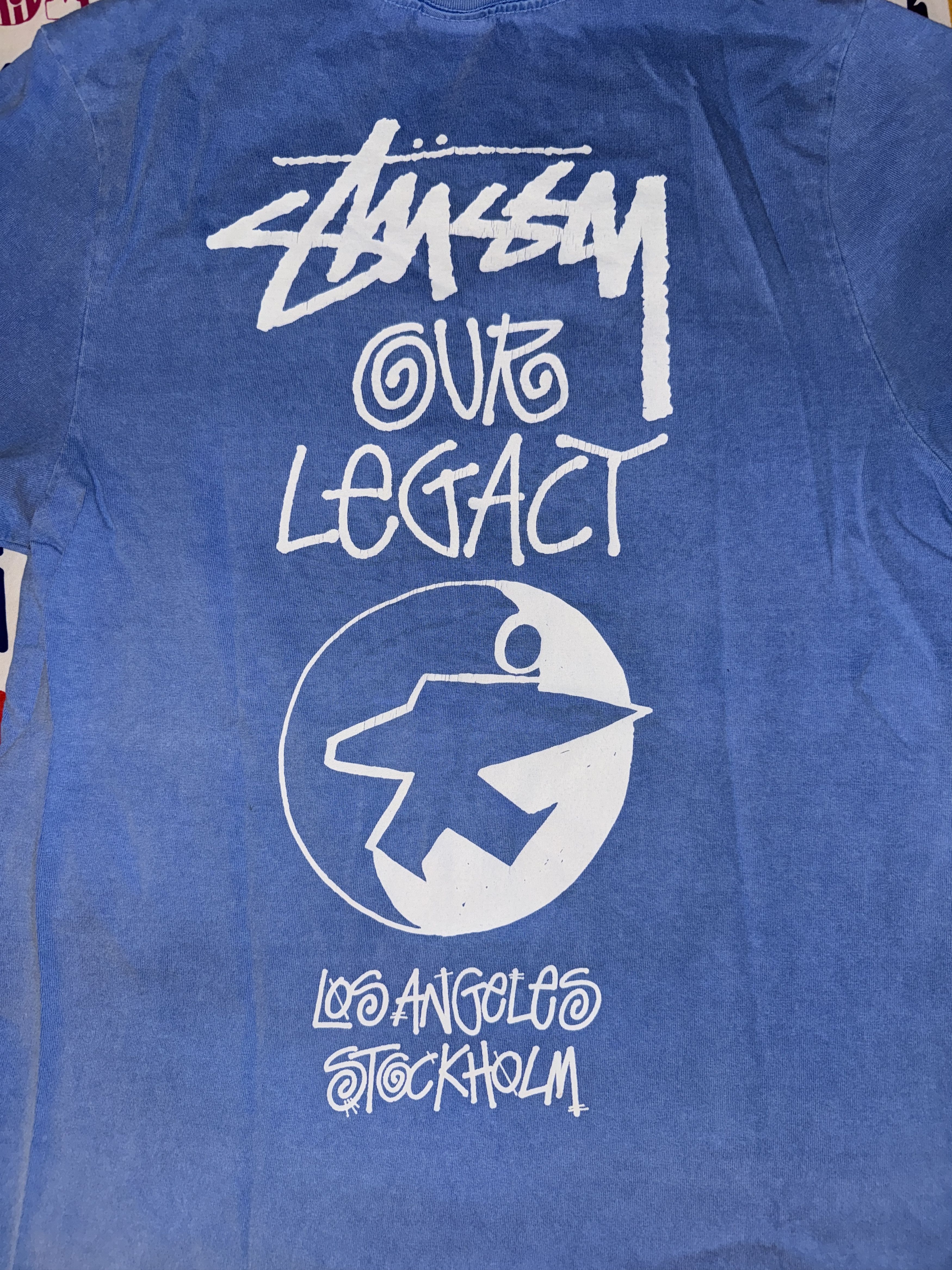 Our Legacy × Stussy Stussy x Our Legacy FW21 Surfman Shirt Pigment Dyed Blue M Size US M / EU 48-50 / 2 - 9 Thumbnail