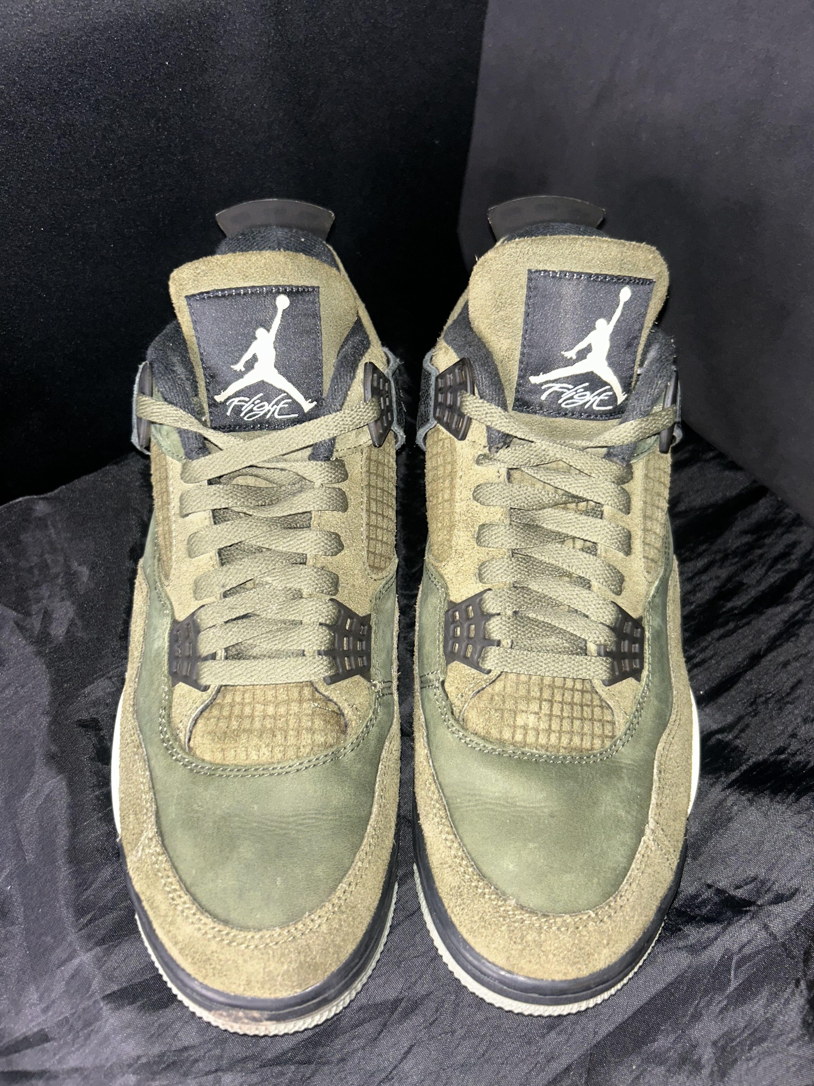 Jordan Brand Air Jordan 4 Retro SE Craft "Medium Olive" Size US 10 / EU 43 - 3 Thumbnail