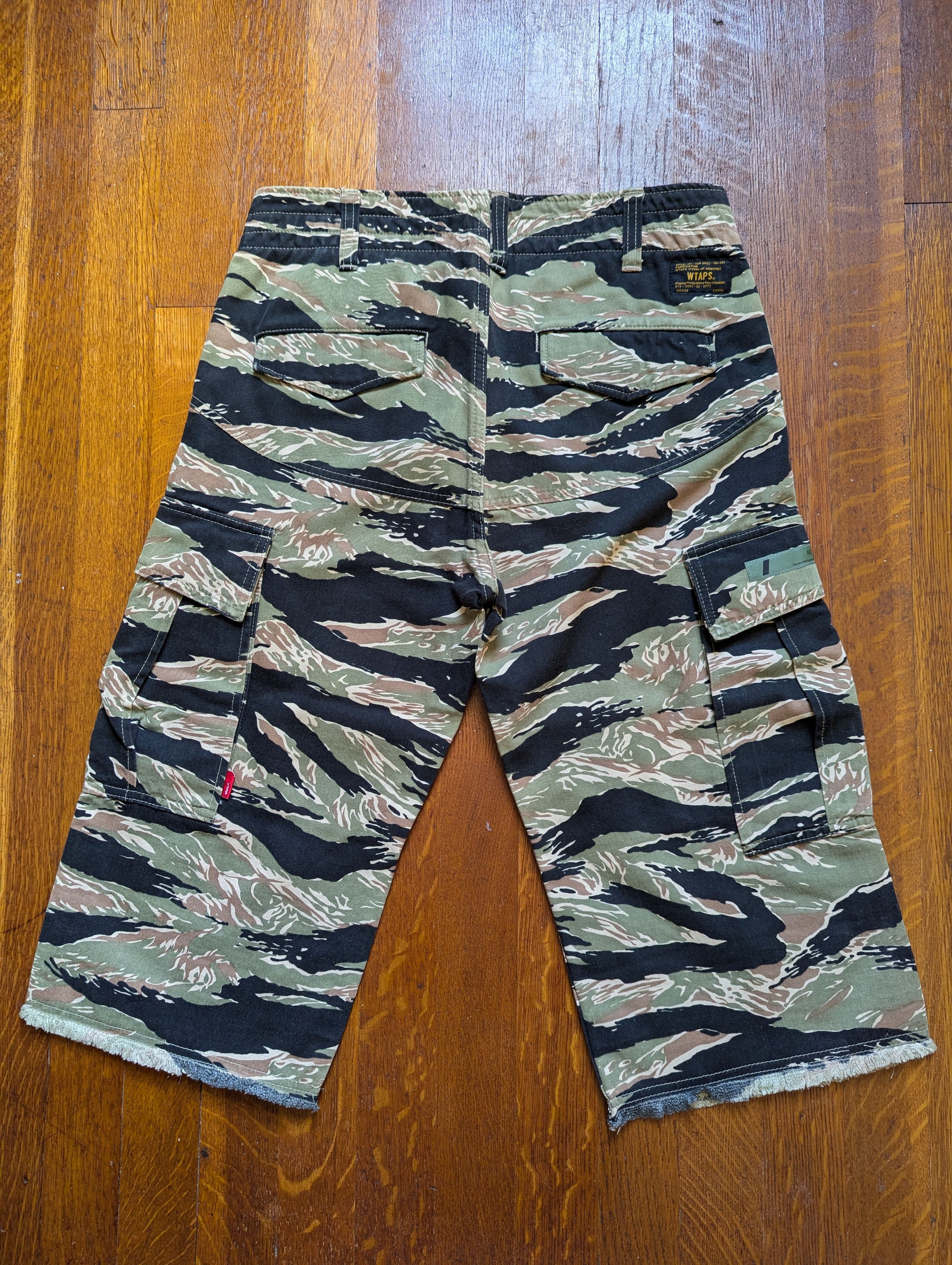 Wtaps Wtaps Jungle Chopped Cargo Shorts Size US 33 - 5 Thumbnail