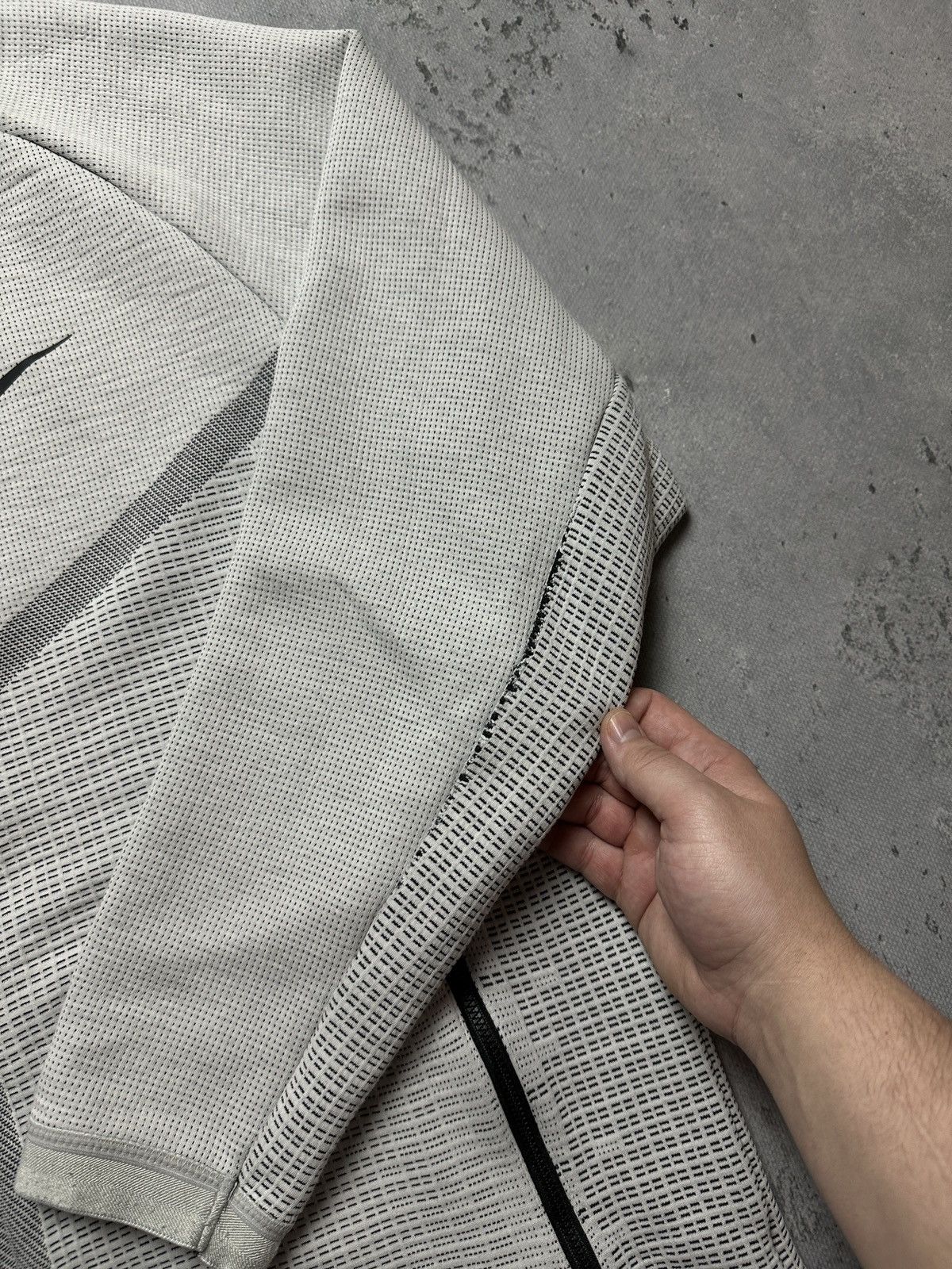 Nike Nike Hooded Jacket Zip Up Tech Fleece Hoodie Drill y2k Ziper Size US XL / EU 56 / 4 - 8 Thumbnail