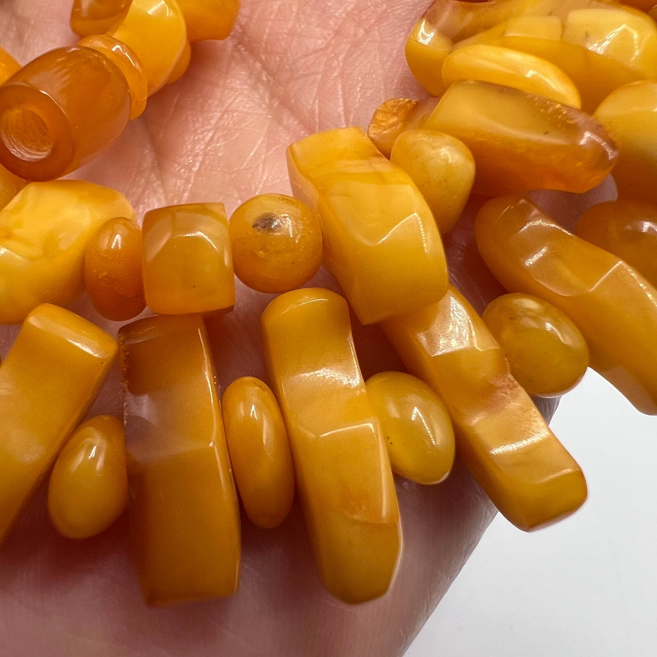 Vintage Vintage Genuine Baltic Amber Necklace Jewelry Natural 28gr Size ONE SIZE - 7 Thumbnail
