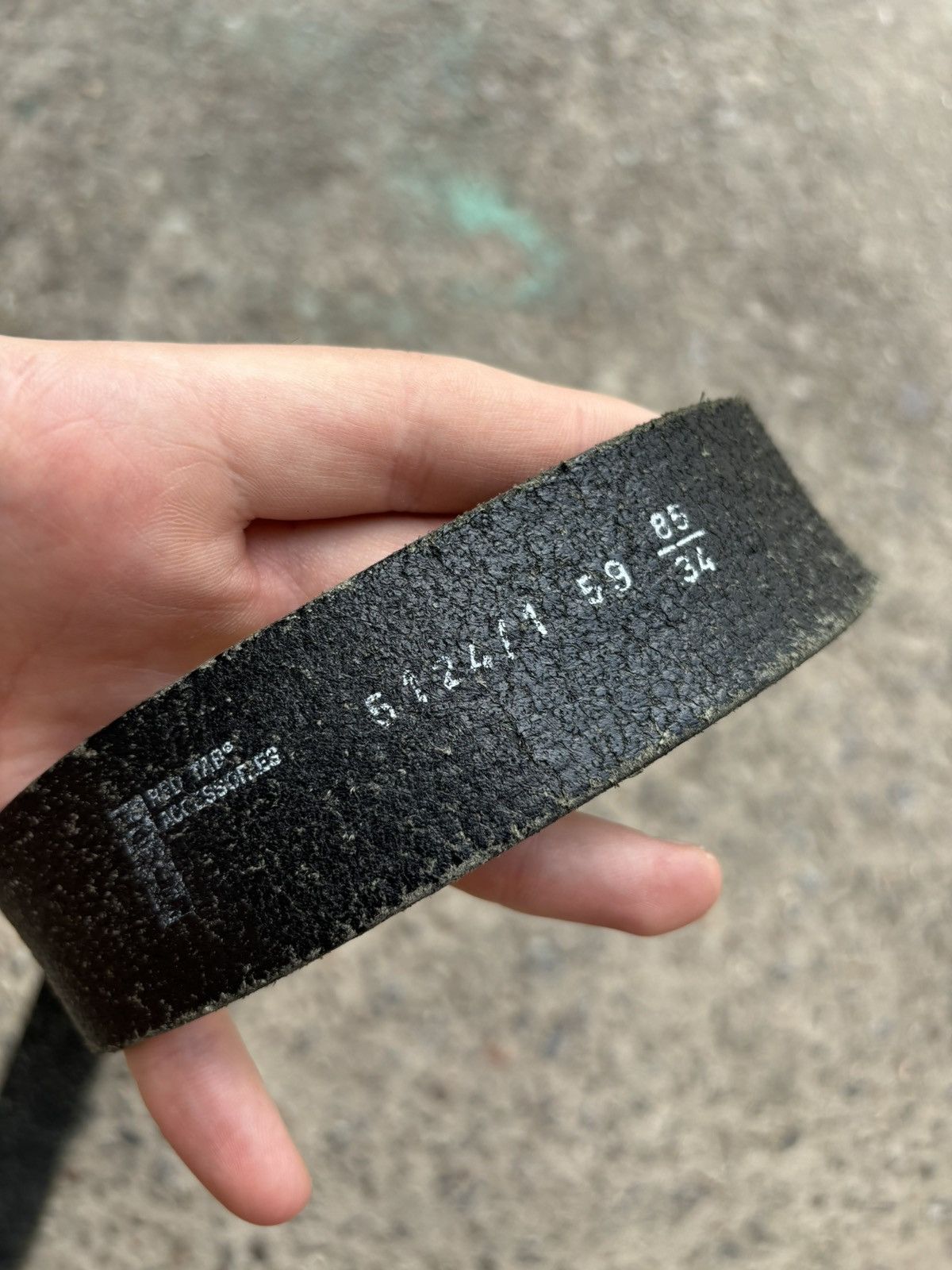 Levi's Vintage Levis Logo Buckle Leather Belt Size ONE SIZE - 5 Thumbnail