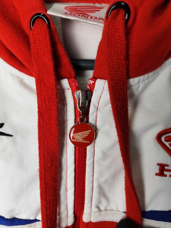 Honda Vintage streetwear y2k Racing Honda Zip Hoodie Size US S / EU 44-46 / 1 - 5 Thumbnail