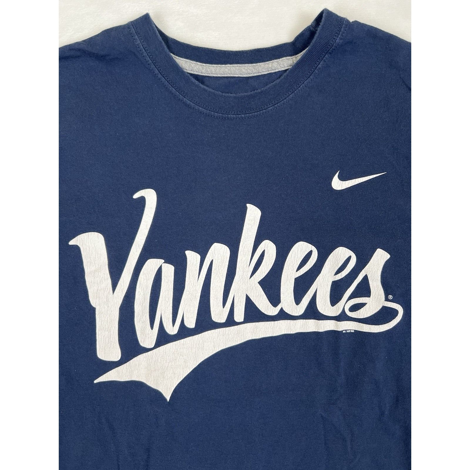 Nike Nike New York Yankees T-Shirt Size Medium Script Spell Out Size US M / EU 48-50 / 2 - 2 Thumbnail