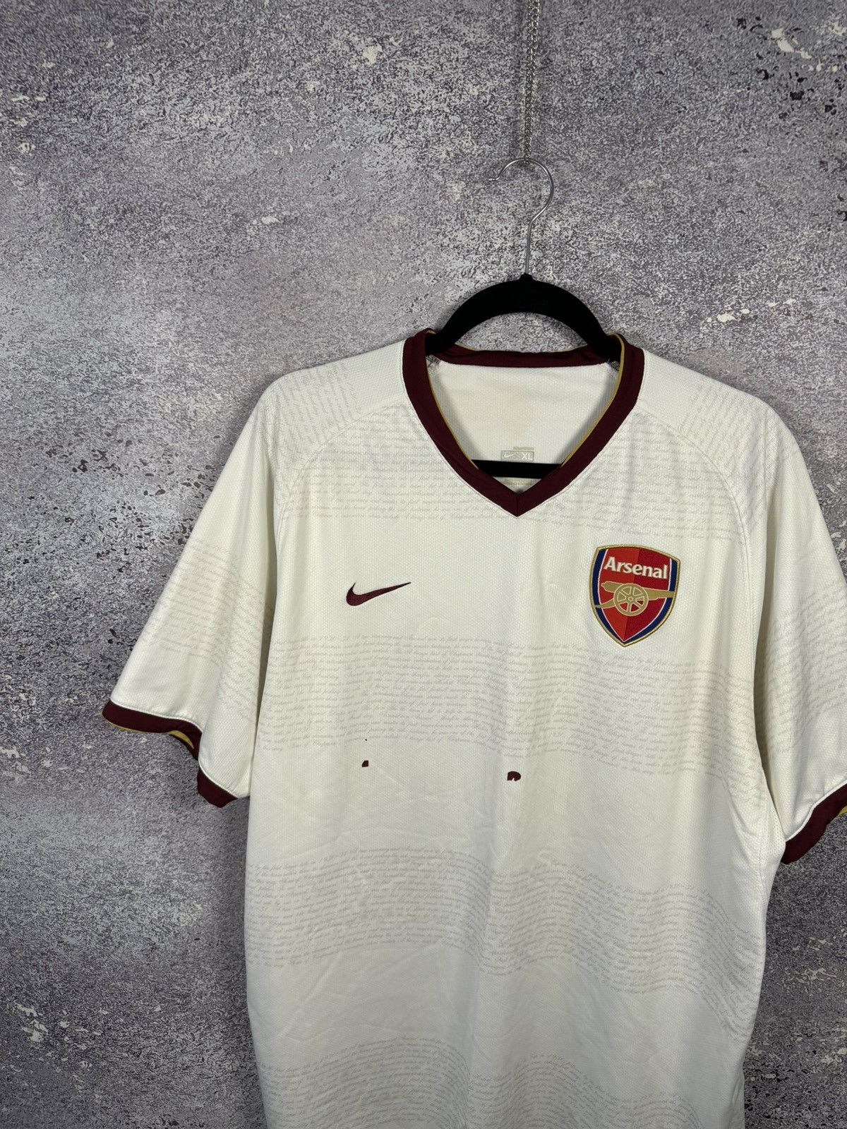Nike × Vintage Vintage Arsenal 2007/08 Away Nike Soccer Jersey Blokcore XL Size US XL / EU 56 / 4 - 3 Thumbnail