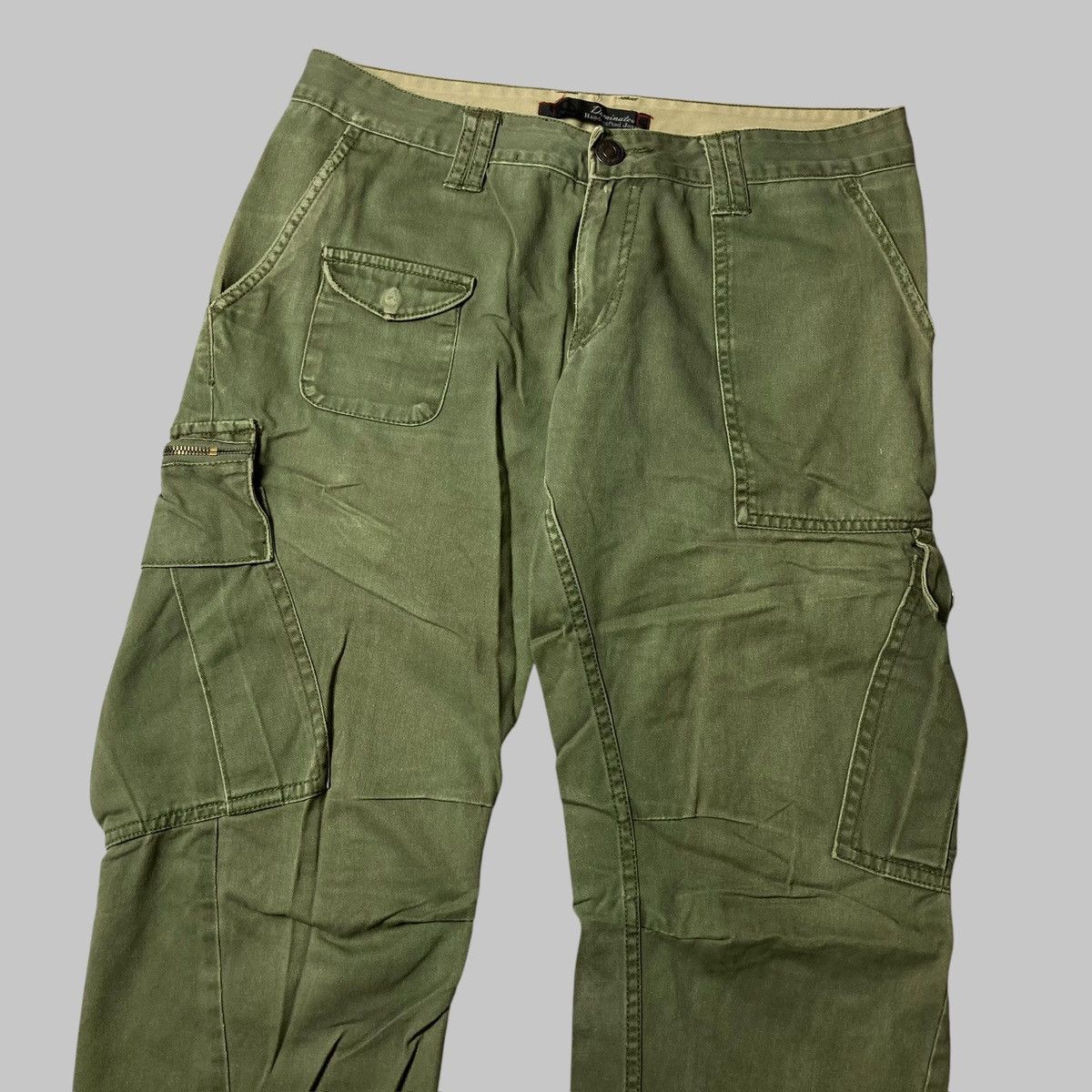 Hysteric Glamour × Japanese Brand × Tete Homme DOMINATE Fatigue Cargo Pants Big Pocket Millitary Unique💥 Size US 32 / EU 48 - 3 Thumbnail