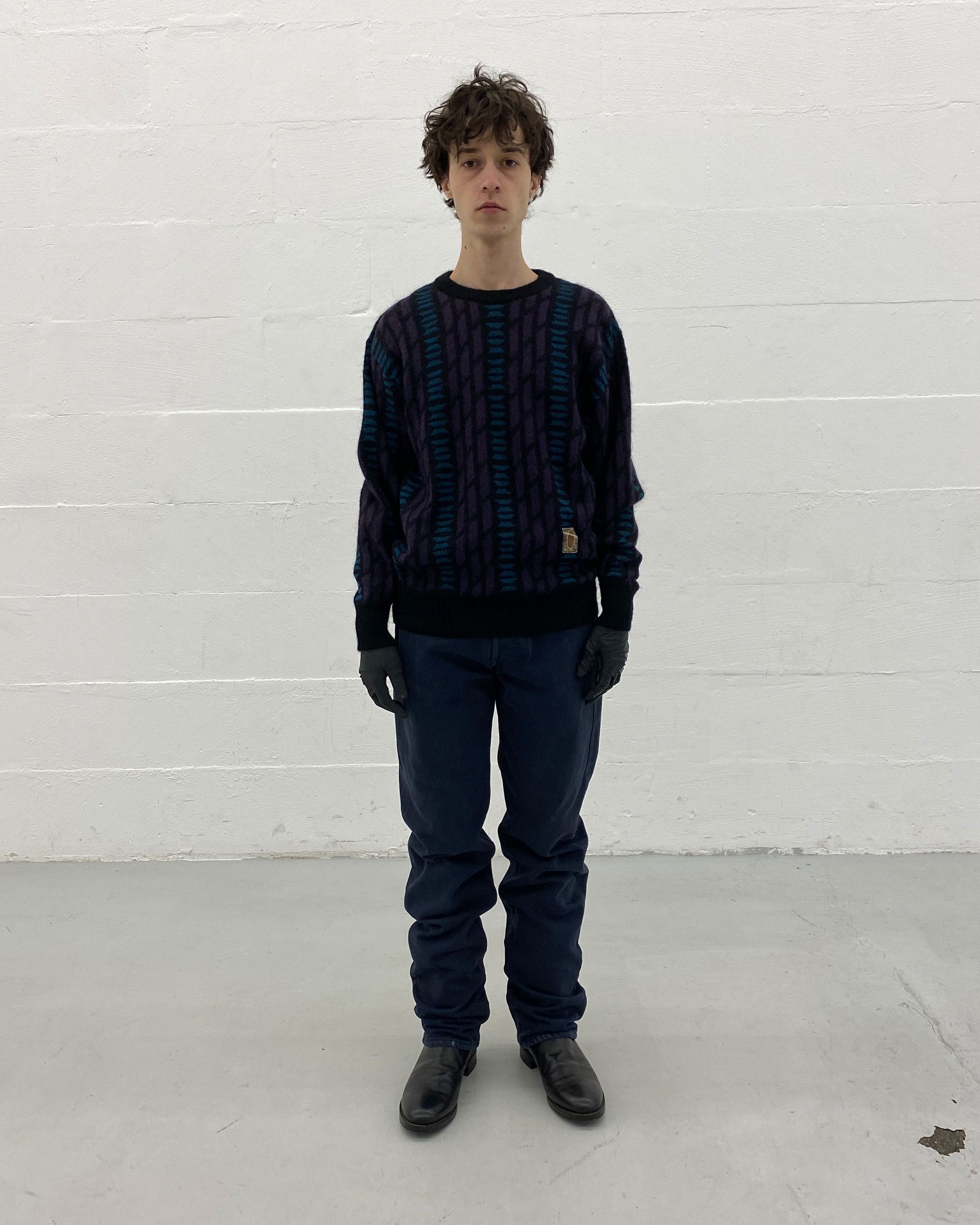 Balmain 1990s Knit Sweater Size US M / EU 48-50 / 2 - 1 Thumbnail