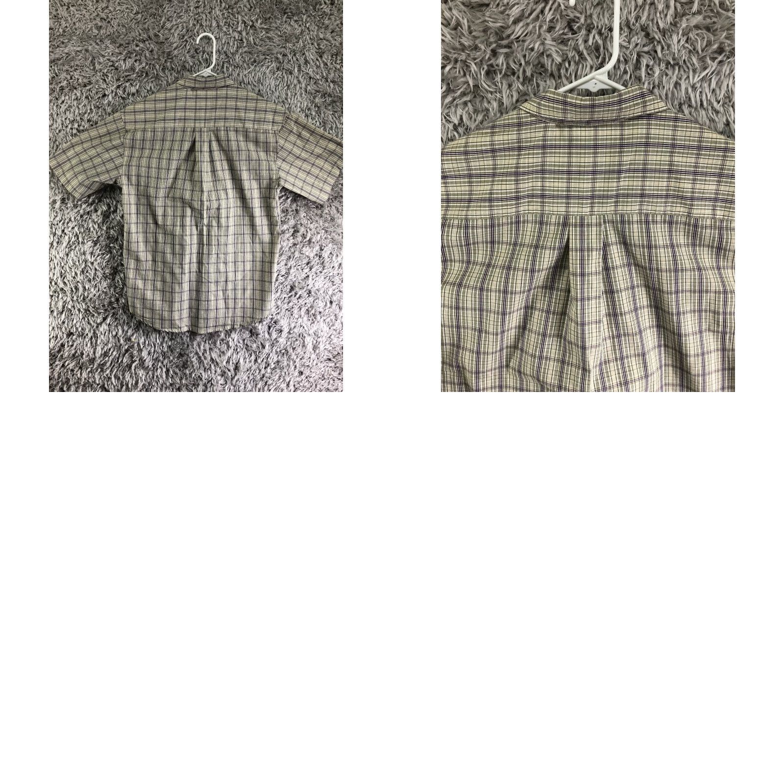 Vintage Northcrest Beige Plaid Short Sleeve Button-Down Shirt Mens M Size US M / EU 48-50 / 2 - 8 Thumbnail