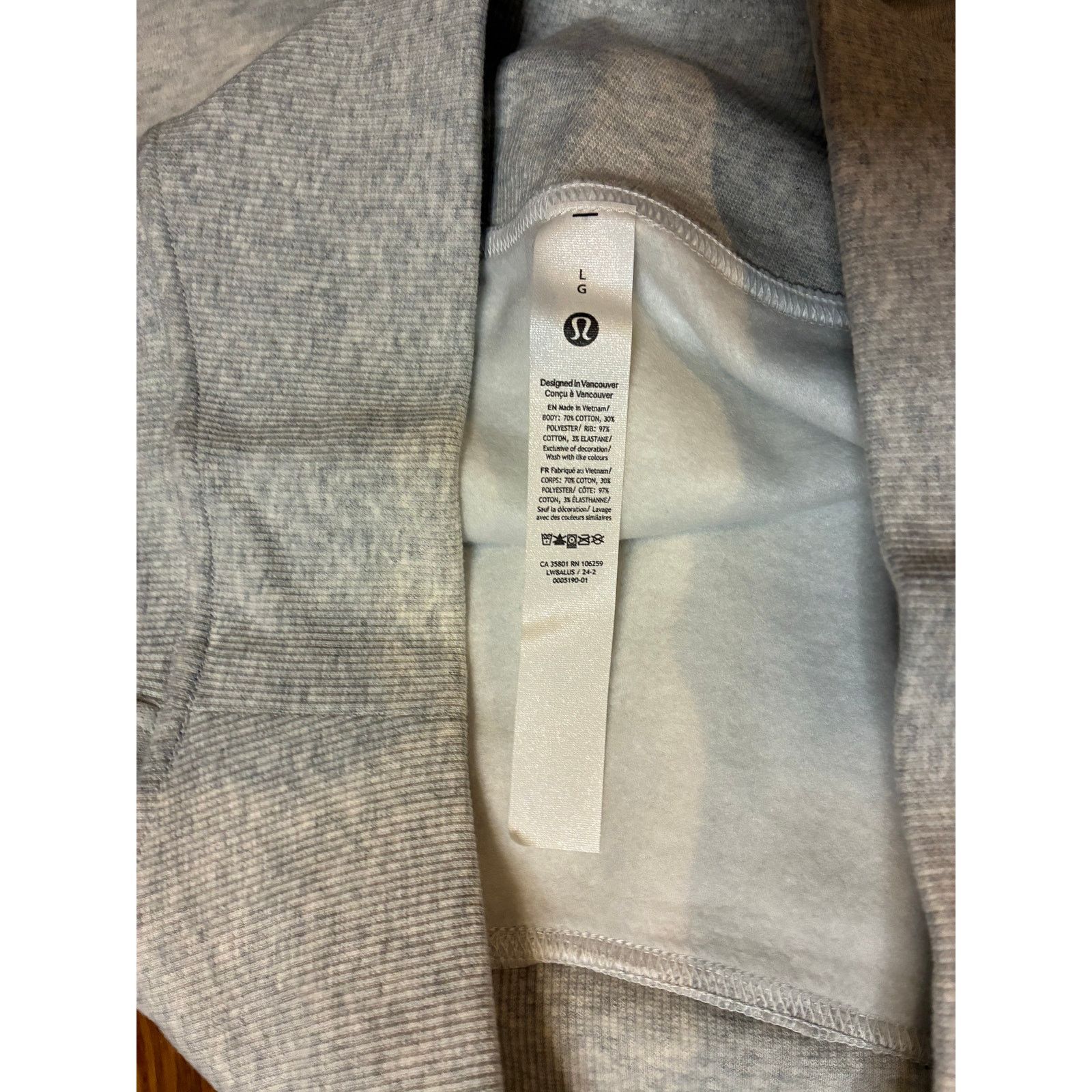 Lululemon Lululemon Scuba High-Rise Mini Skirt Size L Large Grey HCUG Size 34" / US 12 / IT 48 - 3 Thumbnail