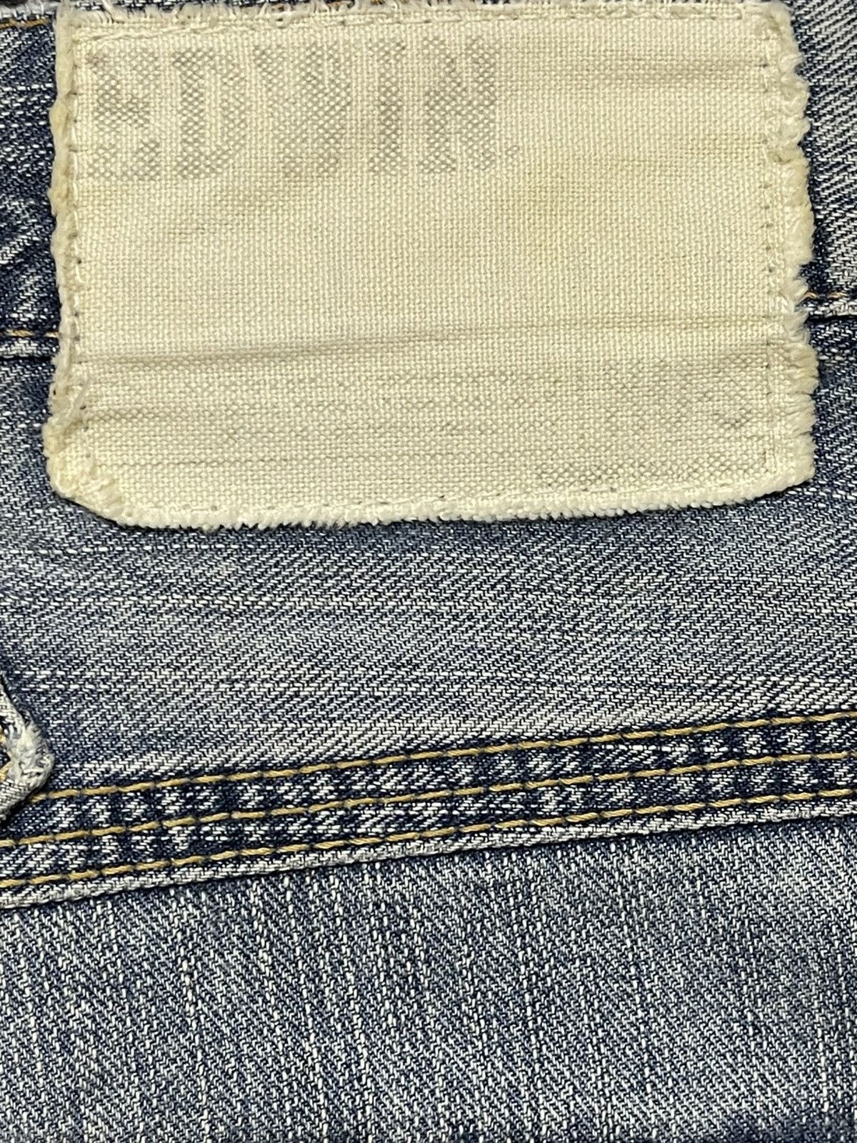 Edwin Edwin XV Exclusive Buckle Light Faded Wash Baggy Wide Leg Size US 33 - 9 Thumbnail