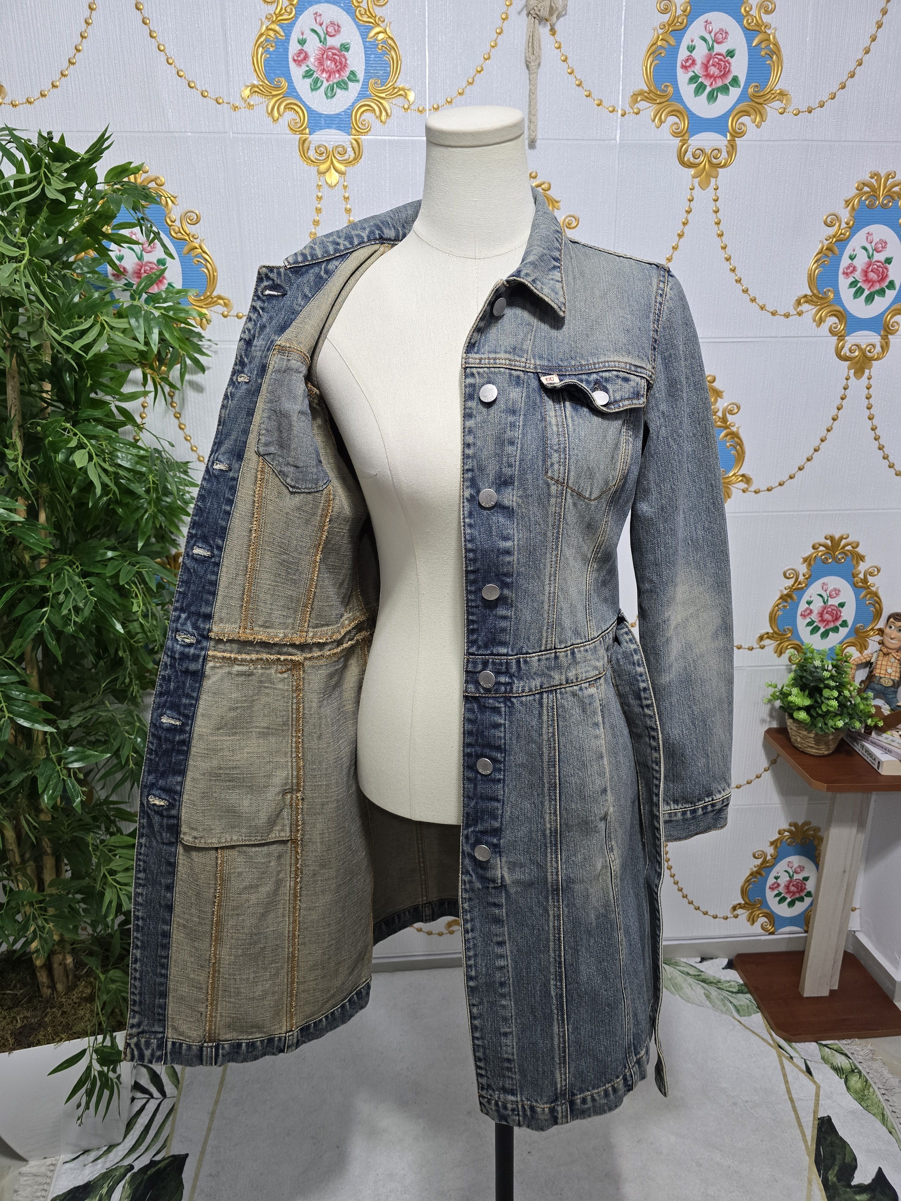 Miss Sixty × Vintage MISS SIXTY large Denim Vintage Jacket LIKE NEW CONDITION Size L / US 10 / IT 46 - 14 Thumbnail