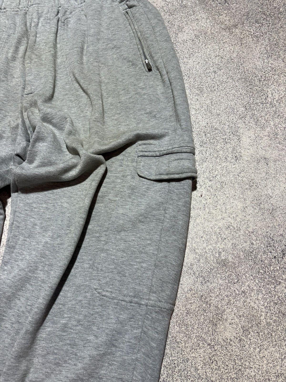 Adidas × Yohji Yamamoto Adidas Y3 Cargo Pocket Mens M Yohji Yamamoto Joggers Grey Size US 32 / EU 48 - 6 Thumbnail