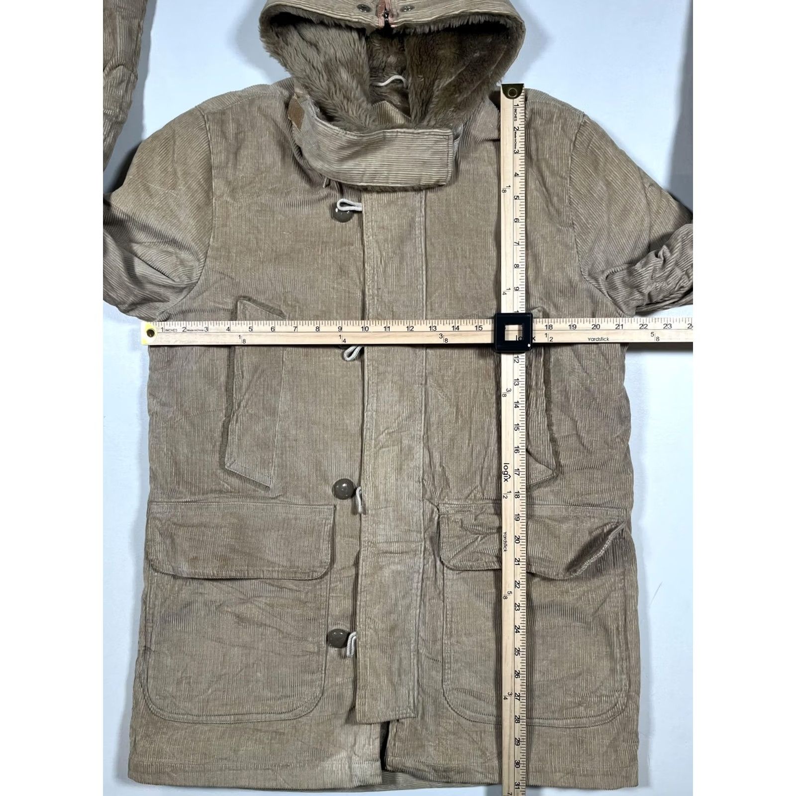 Vintage VINTAGE Hi-Gear Coat Mens M Beige Corduroy Hooded Fur Lined Winter Parka Size US M / EU 48-50 / 2 - 7 Thumbnail