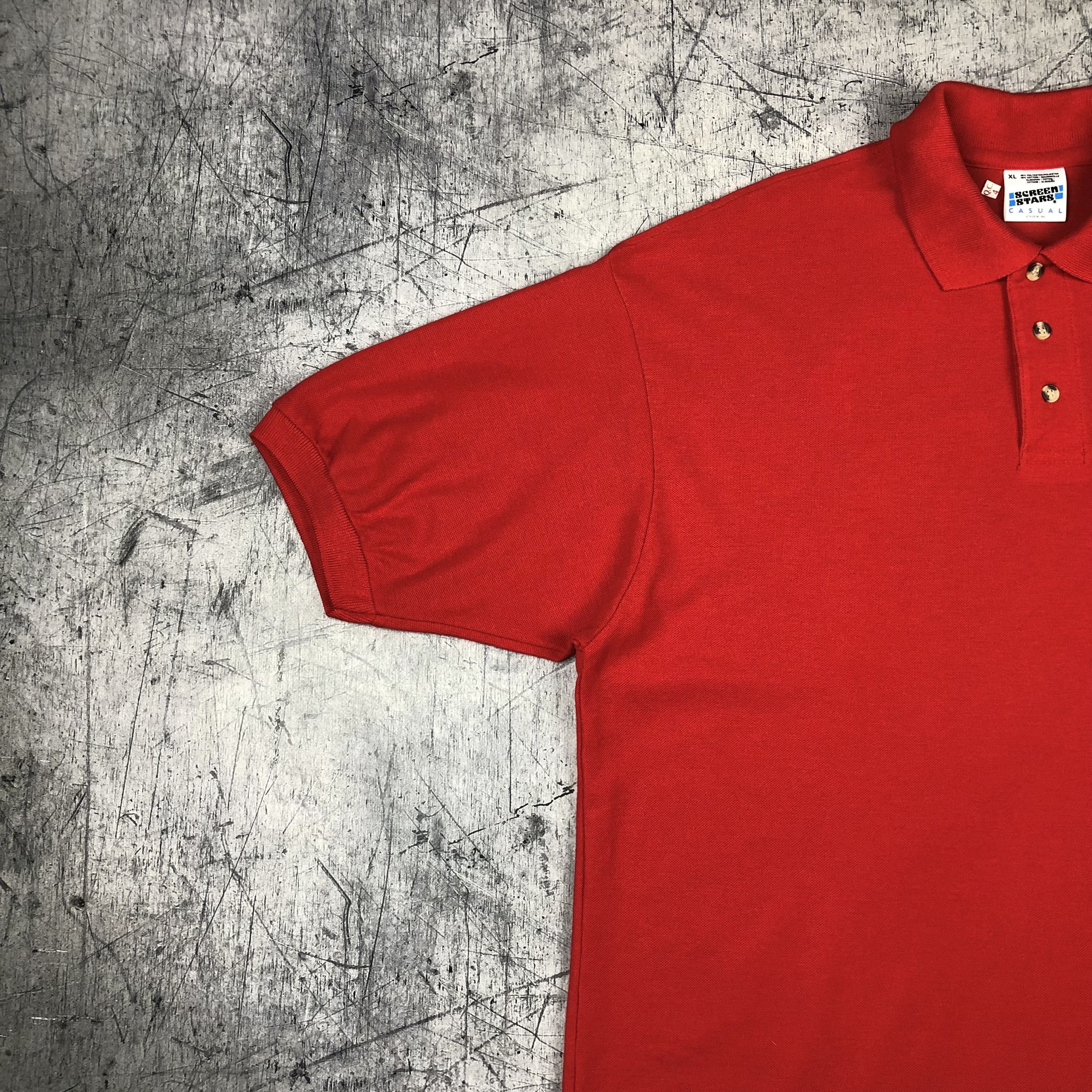 Vintage 90s New Whiskas Catisfaction Cats Screen Stars Polo Tee Size US XL / EU 56 / 4 - 11 Thumbnail