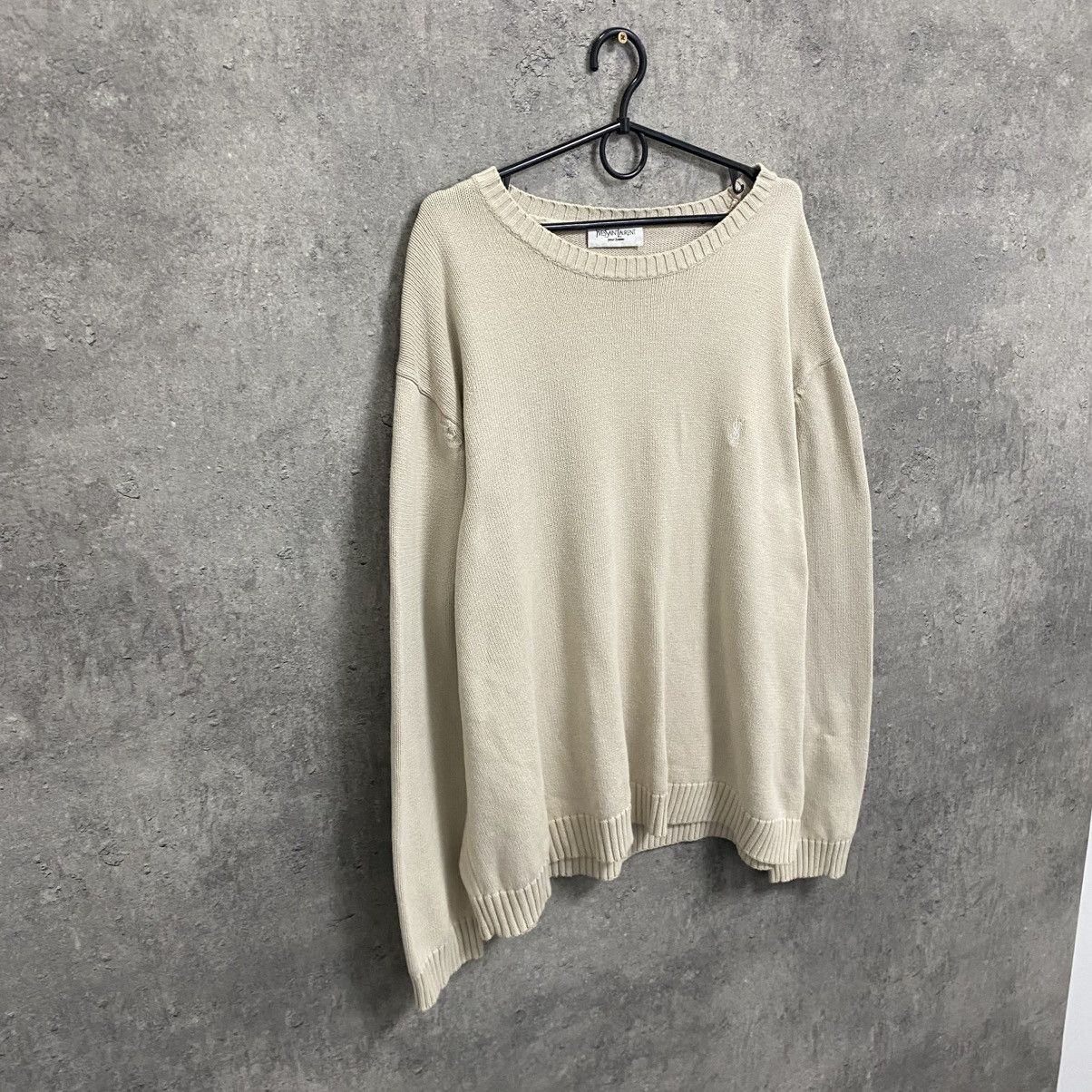 Saint Laurent Paris YSL Sweater Knit Yves Saint Laurent Sweater Old Money Size US XL / EU 56 / 4 - 3 Thumbnail