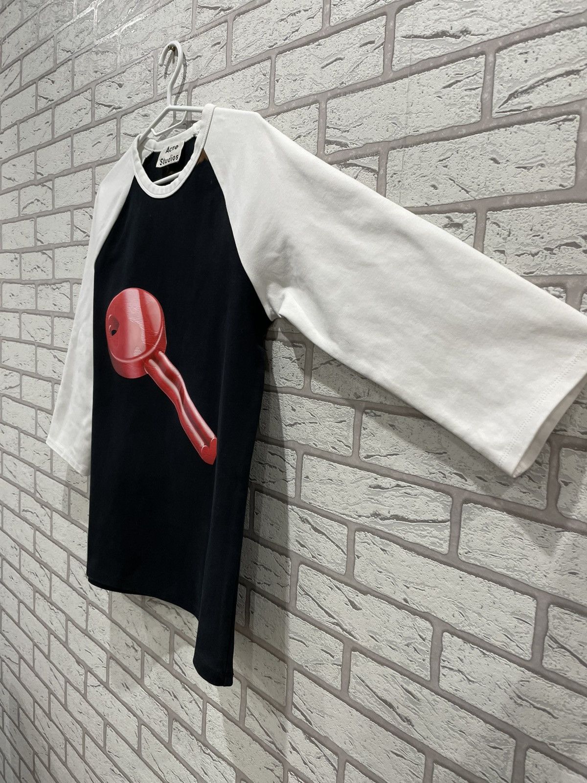 Acne Studios × Designer Acne Studios Noise Long Sleeve Sweatshirt Key-print Cotton Size US XS / EU 42 / 0 - 8 Thumbnail