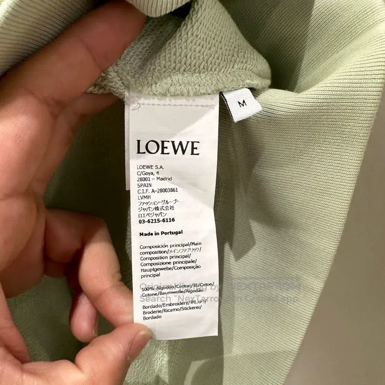 Loewe Loewe Logo Motif Embroidered Sweatshirt Size M / US 6-8 / IT 42-44 - 4 Thumbnail