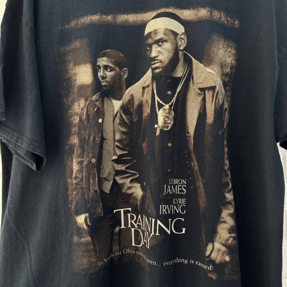 NBA Lebron and Kyrie Training Day Parody Tee Size US XXL / EU 58 / 5 - 3 Thumbnail