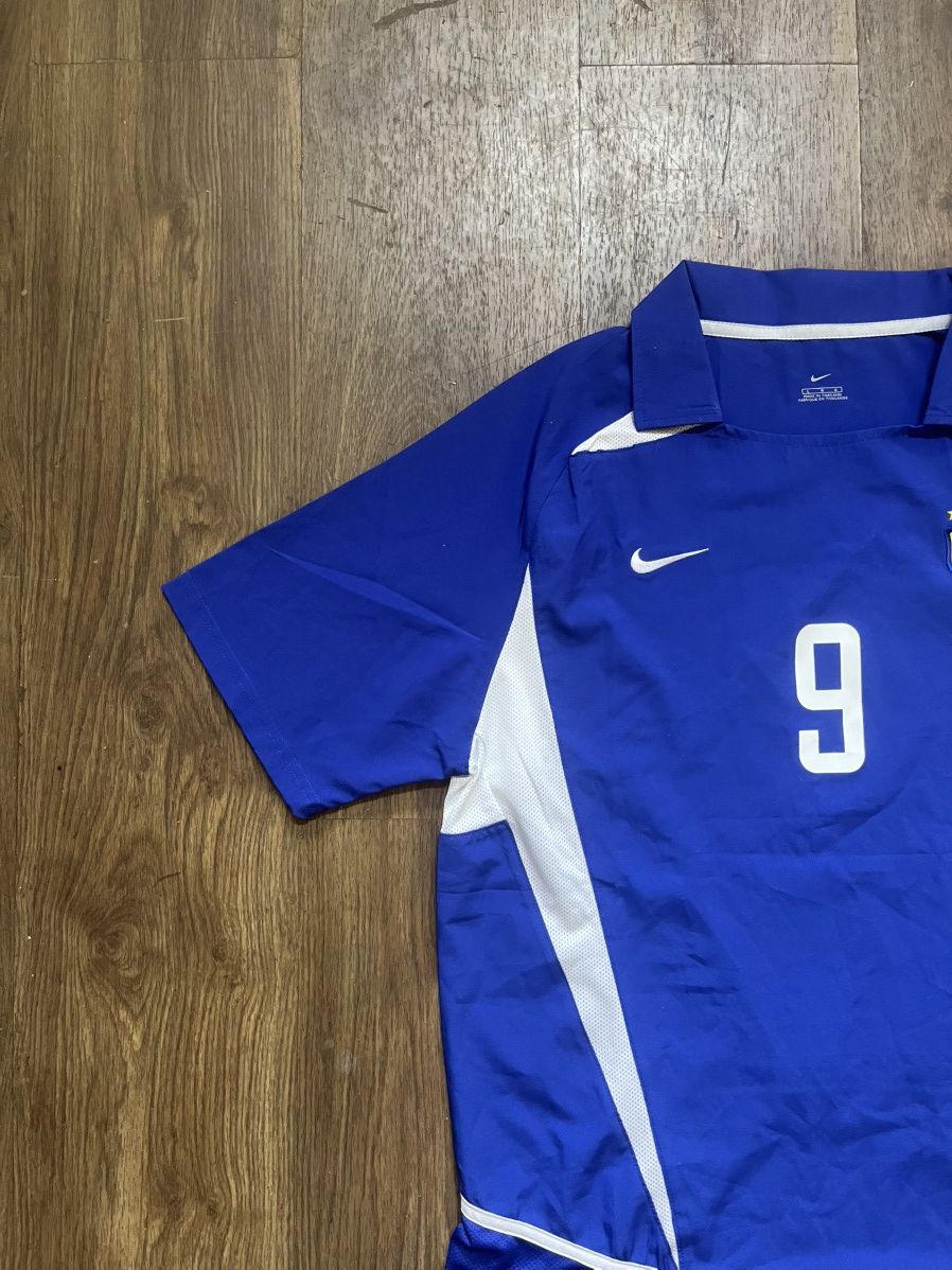 Nike Jersey Nike Brazylia Ronaldo Nazario 2002 Away Size US L / EU 52-54 / 3 - 2 Thumbnail
