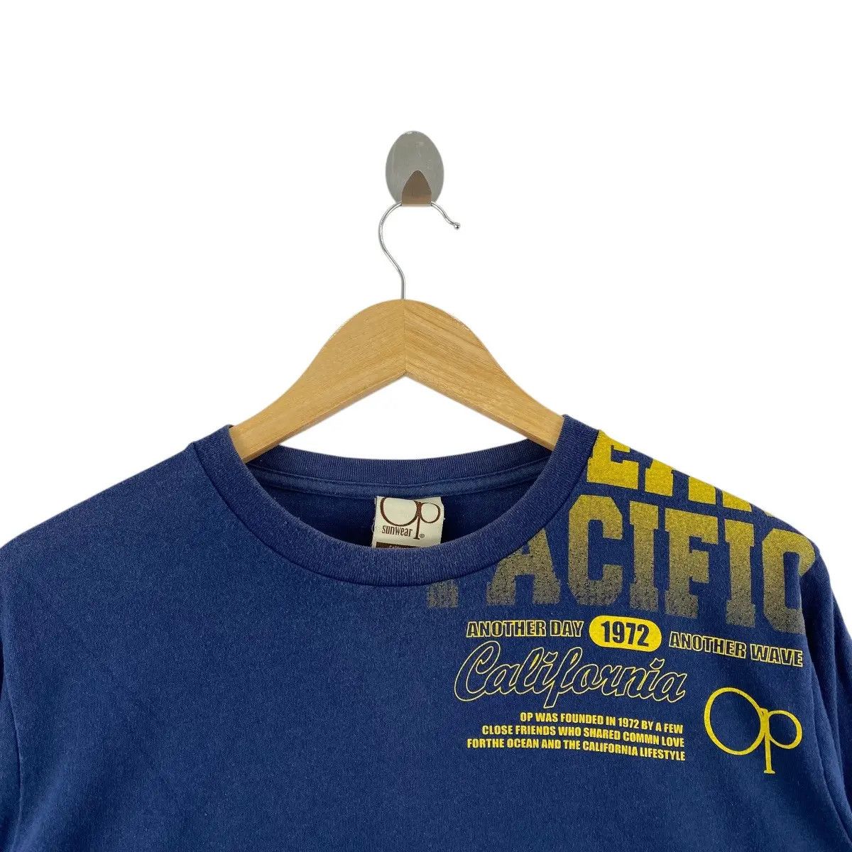 Ocean Pacific × Vintage Vintage OCEAN PACIFIC OP Sunwear California Tee Shirt Top Size L / US 10 / IT 46 - 4 Thumbnail