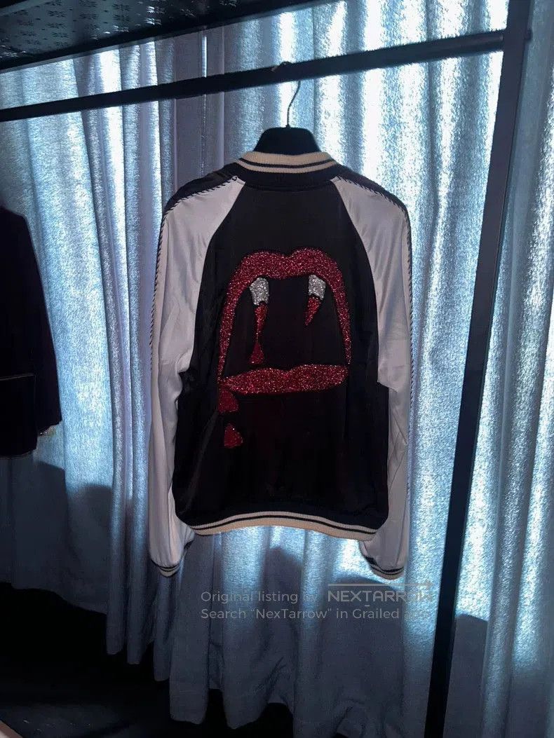 Saint Laurent Paris Saint Laurent Black and White Silk Jacket- Size US L / EU 52-54 / 3 - 1 Thumbnail