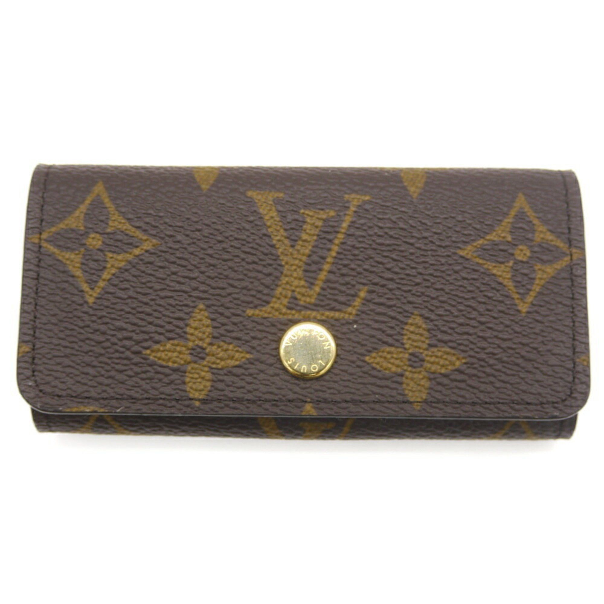 Louis Vuitton Louis Vuitton Multicle 4 Monogram Key Case Holder M69517 Y04408 Size ONE SIZE - 1 Thumbnail