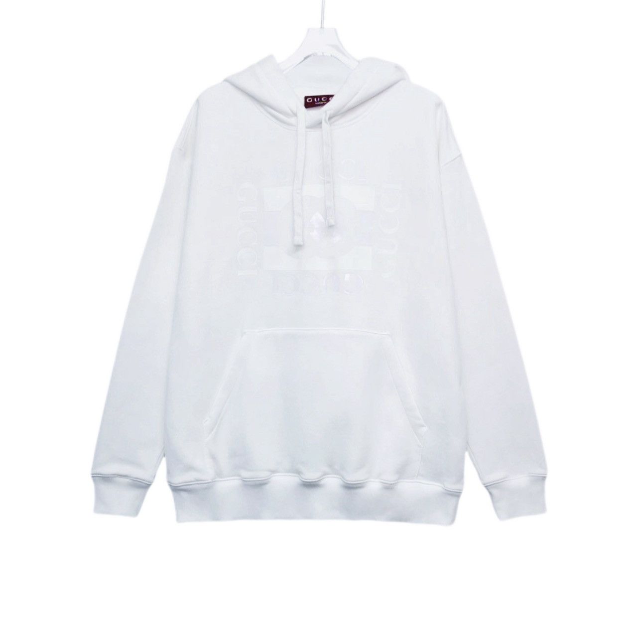 Gucci Gucci Printed Cotton Knit Hooded Sweatshirt K26WX Size US S / EU 44-46 / 1 - 1 Thumbnail