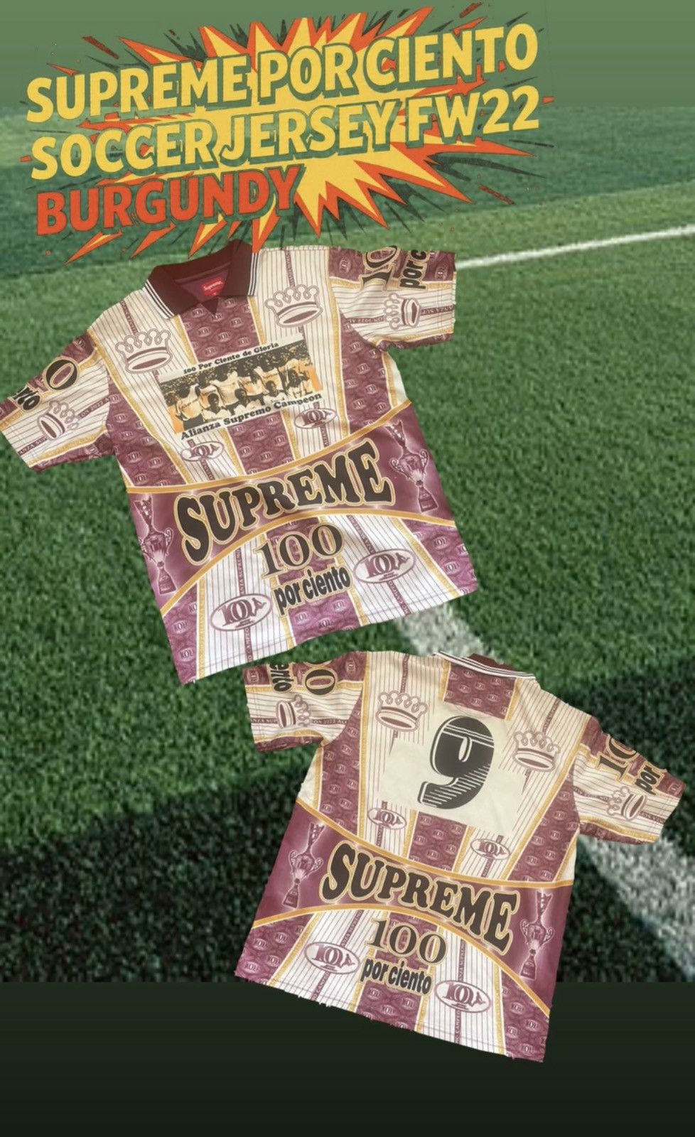 Supreme Supreme Beetle Soccer Top MASSIVE ATTACK | Grailed