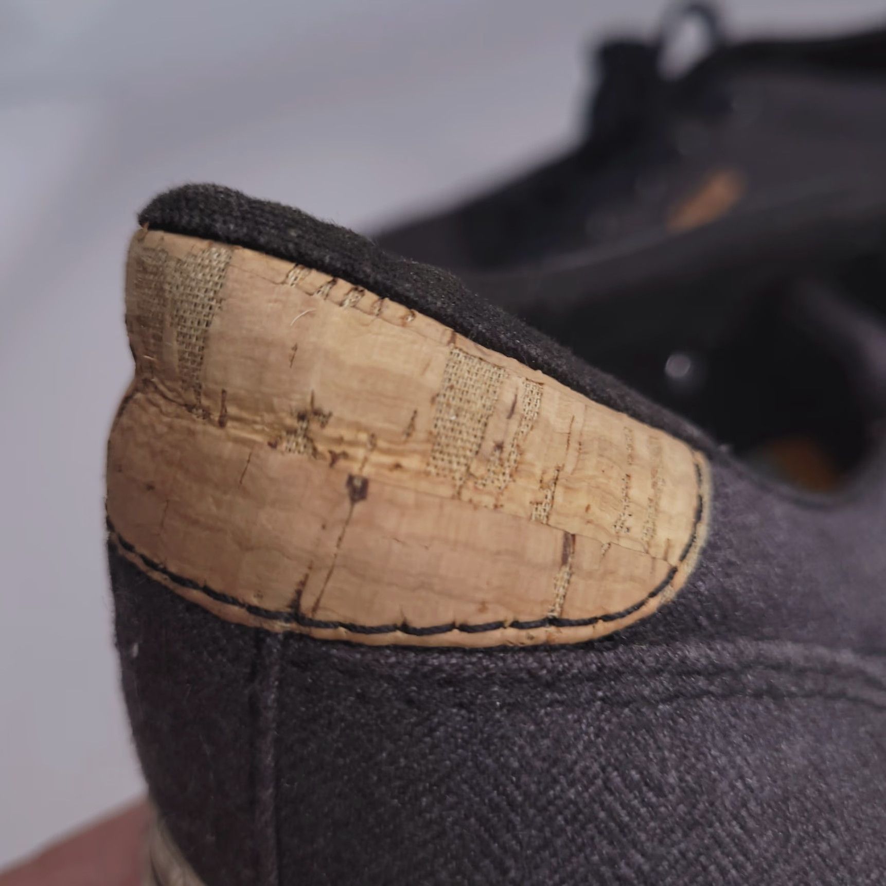 Vans Vans Shoes Mens 11.5 Gray Low Top Classic Skate Bamboo Size US L / EU 52-54 / 3 - 4 Thumbnail